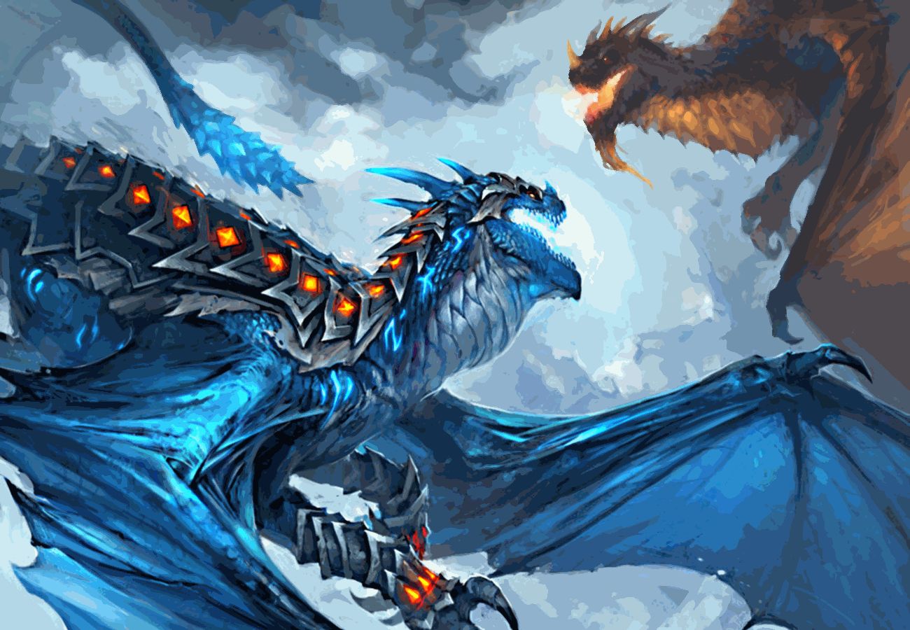 Download mobile wallpaper Fantasy, Dragon for free.