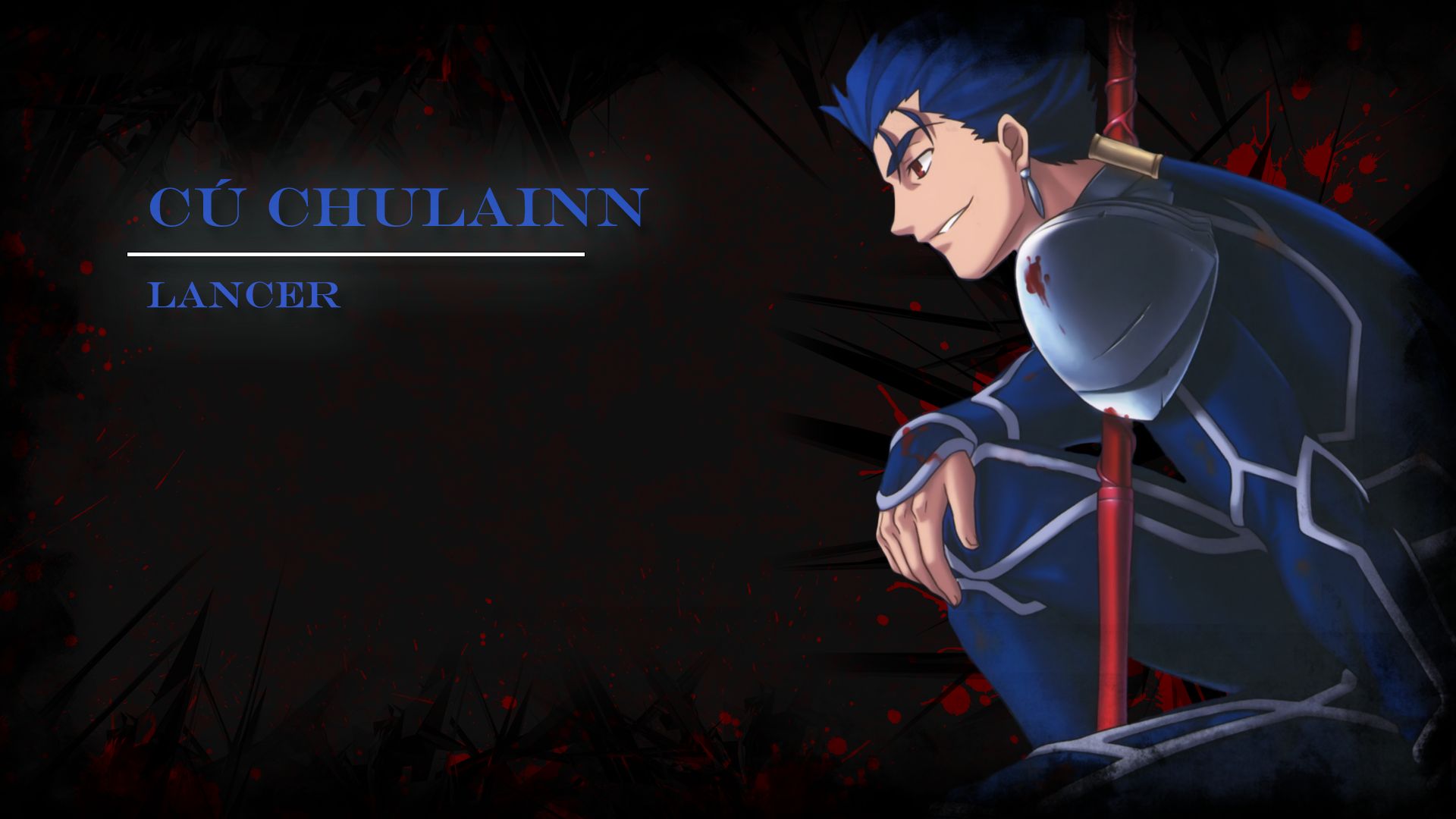 anime, fate/stay night, lancer (fate/stay night), fate series