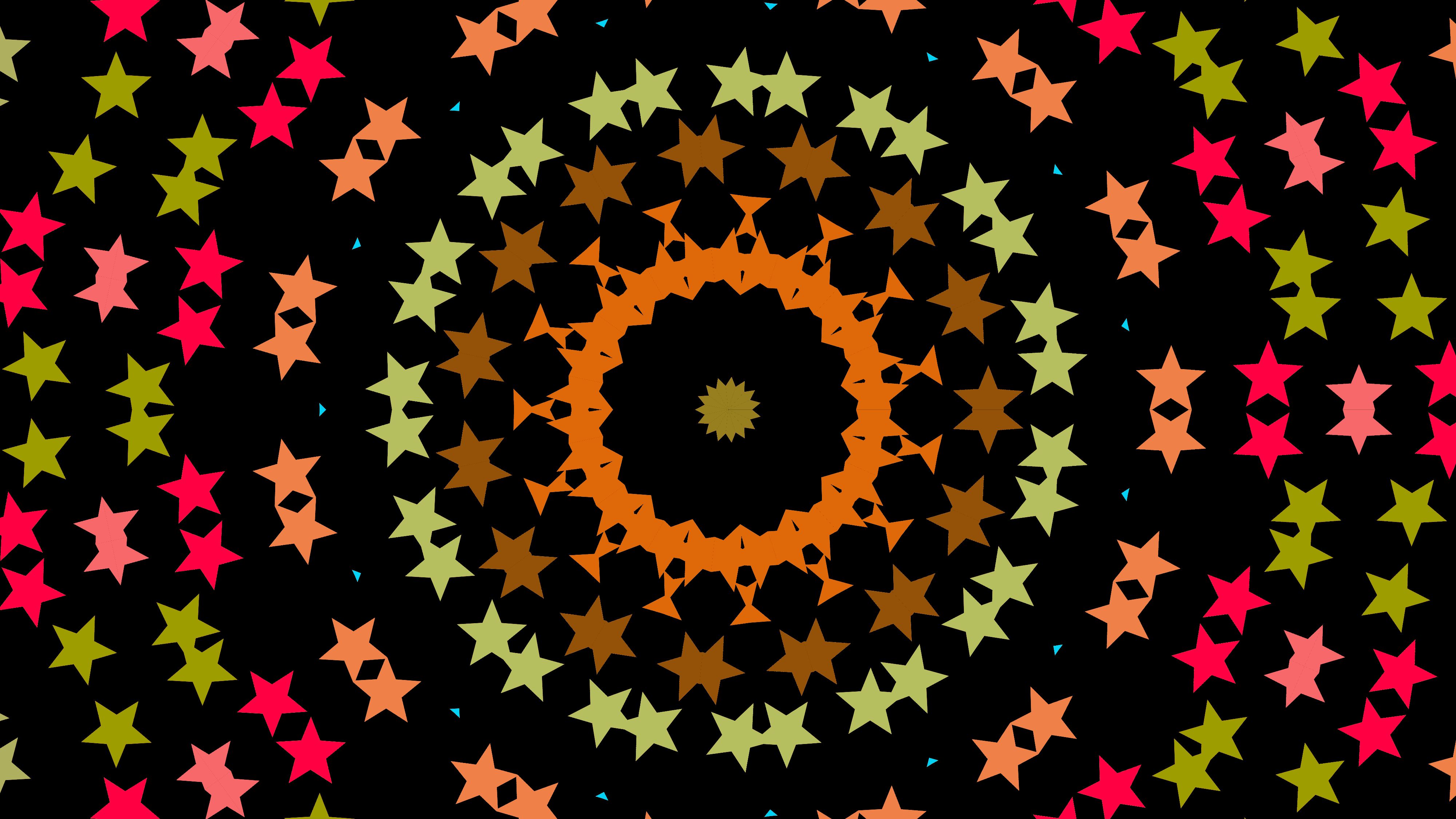 Free download wallpaper Abstract, Stars, Kaleidoscope on your PC desktop