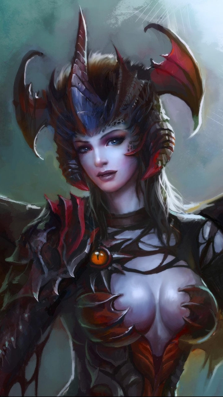 Download mobile wallpaper Fantasy, Demon for free.