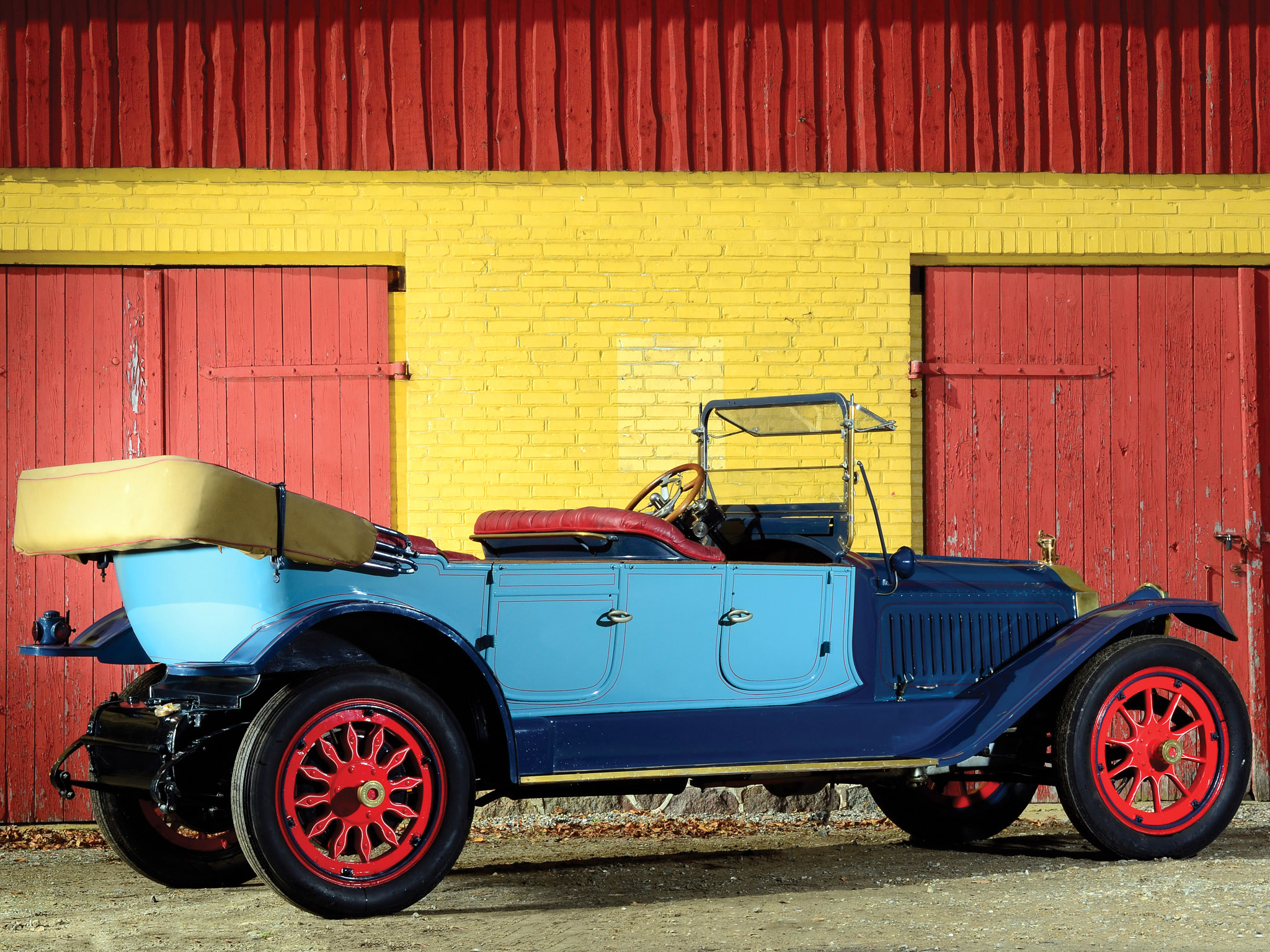 Завантажити шпалери 1914 Packard Six Touring На 7 Пасажирів на телефон безкоштовно