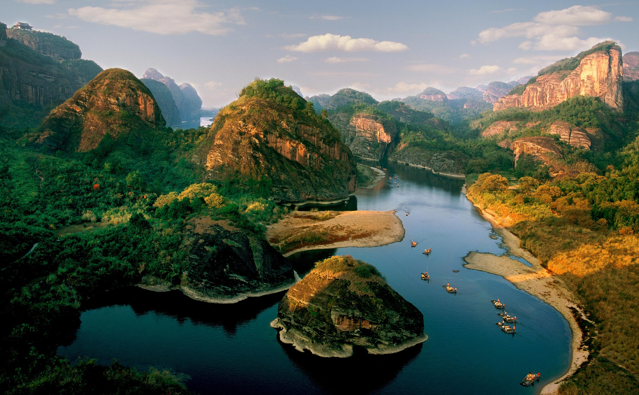 PCデスクトップに風景, 川, 湖, 山, 森, 地球, 写真撮影画像を無料でダウンロード