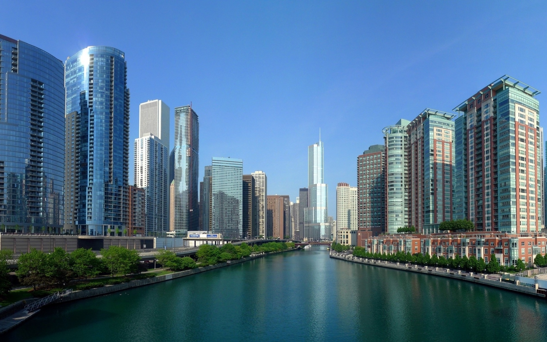 Скачать картинку Чикаго, Города, Сделано Человеком в телефон бесплатно.
