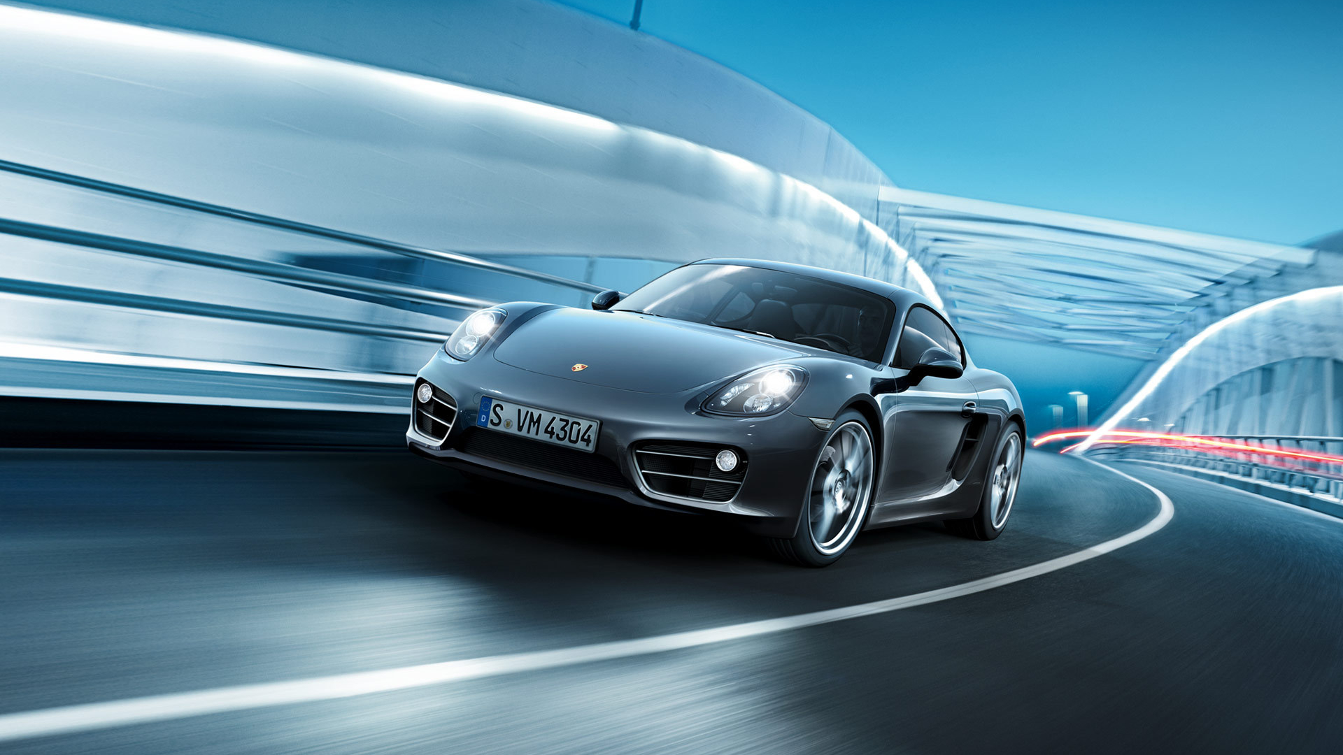 Laden Sie das Porsche, Autos, Porsche Cayman, Fahrzeuge, Silbernes Auto-Bild kostenlos auf Ihren PC-Desktop herunter