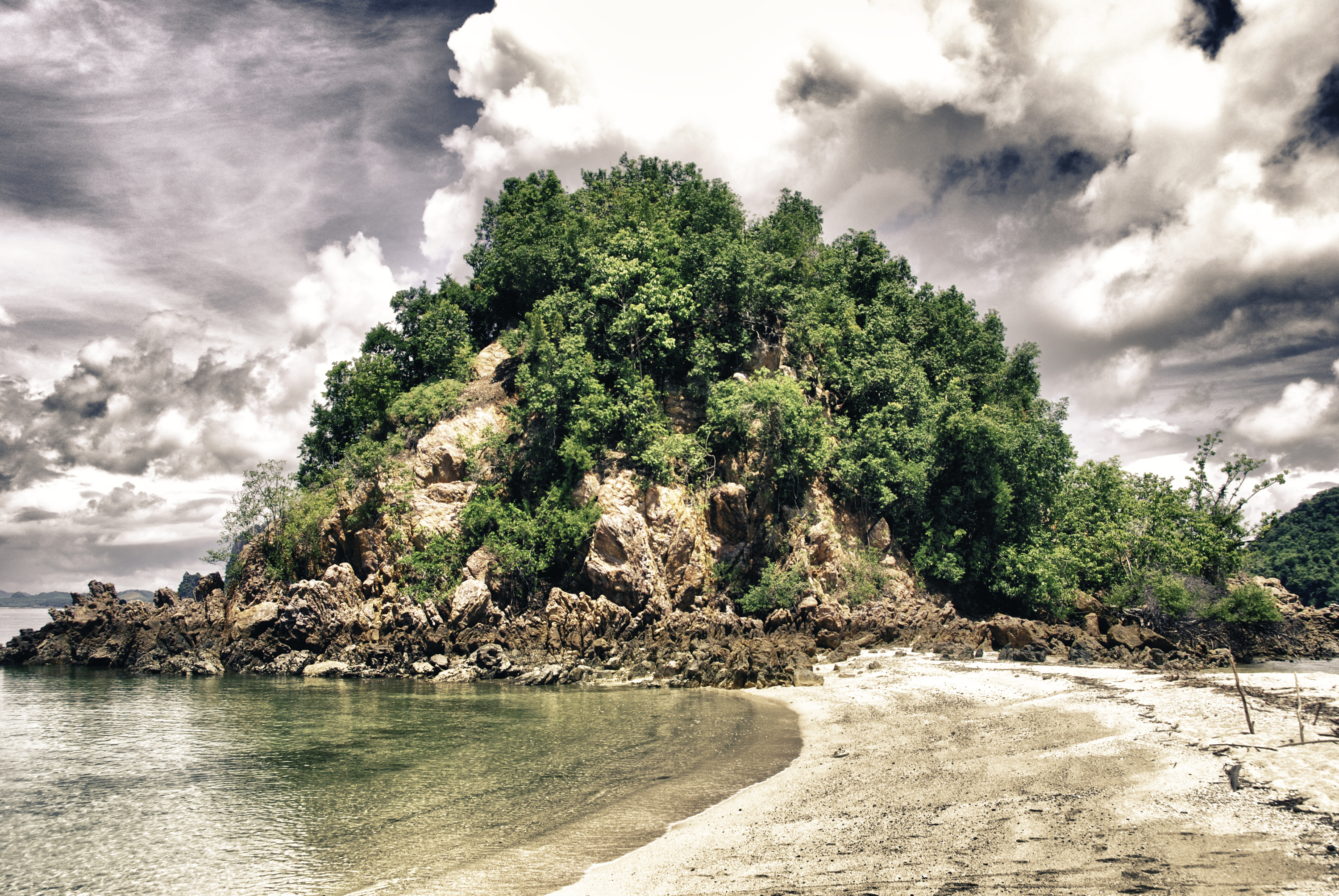 Free download wallpaper Nature, Beach, Sand, Coast, Earth, Tropics, Cloud, Thailand on your PC desktop