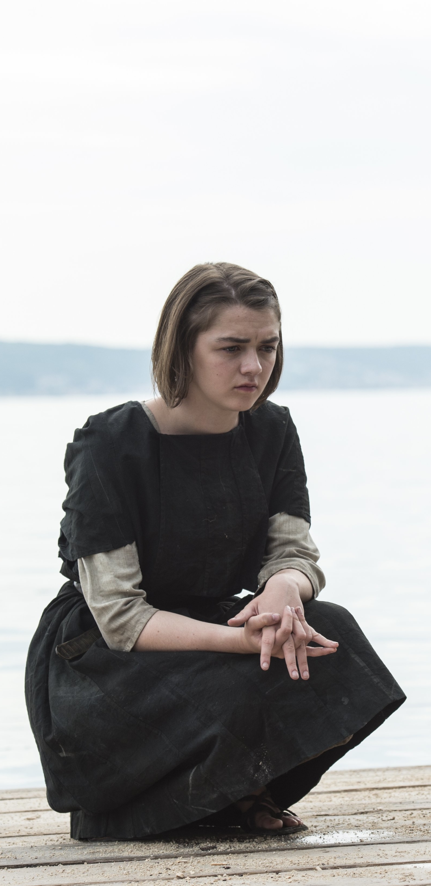 Baixar papel de parede para celular de Programa De Tv, A Guerra Dos Tronos, Maisie Williams, Arya Stark gratuito.