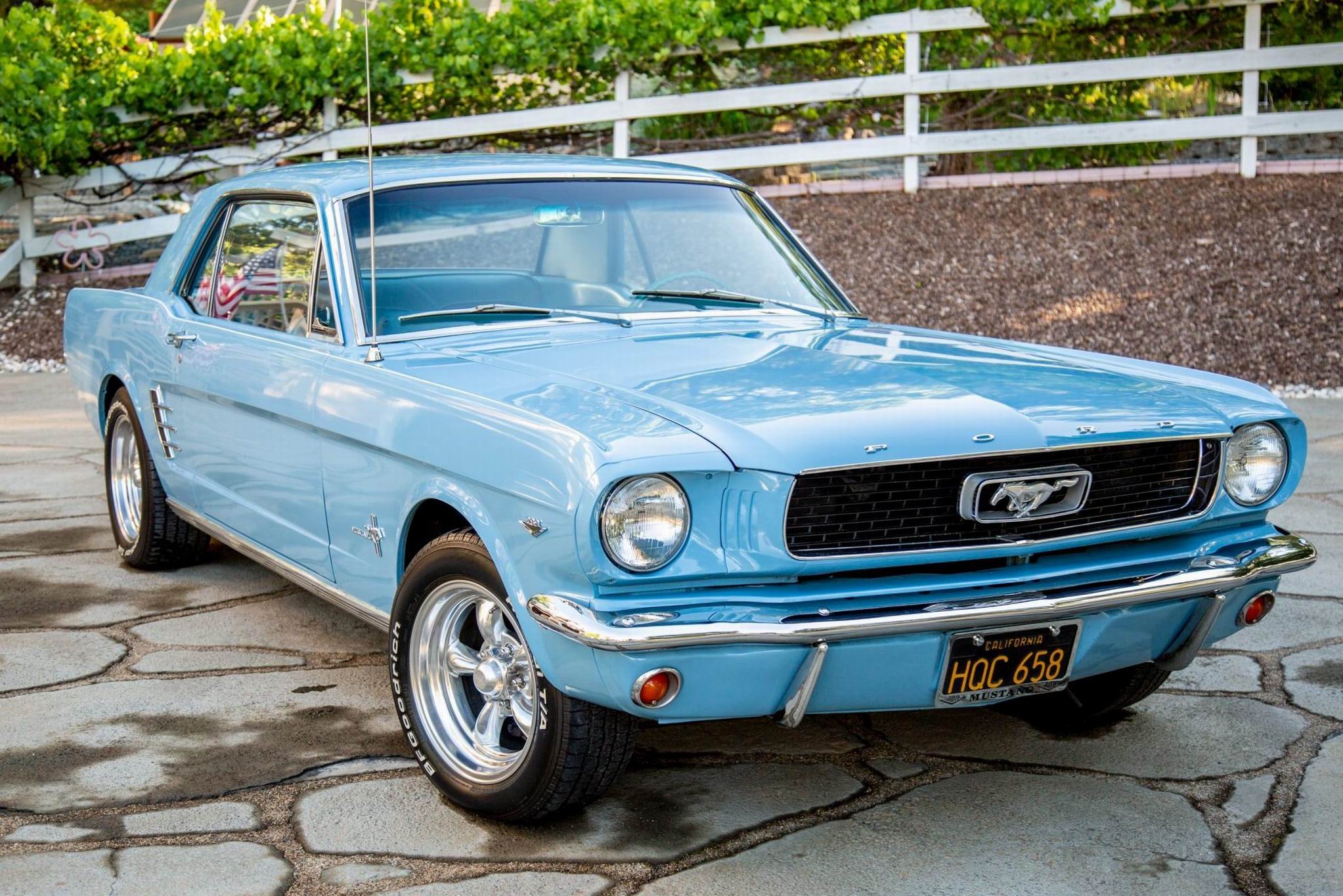 Los mejores fondos de pantalla de 1966 Ford Mustang para la pantalla del teléfono
