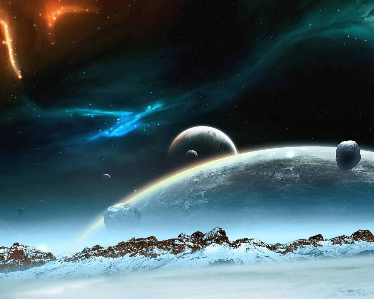 Descarga gratis la imagen Ciencia Ficción, Ascenso Del Planeta en el escritorio de tu PC