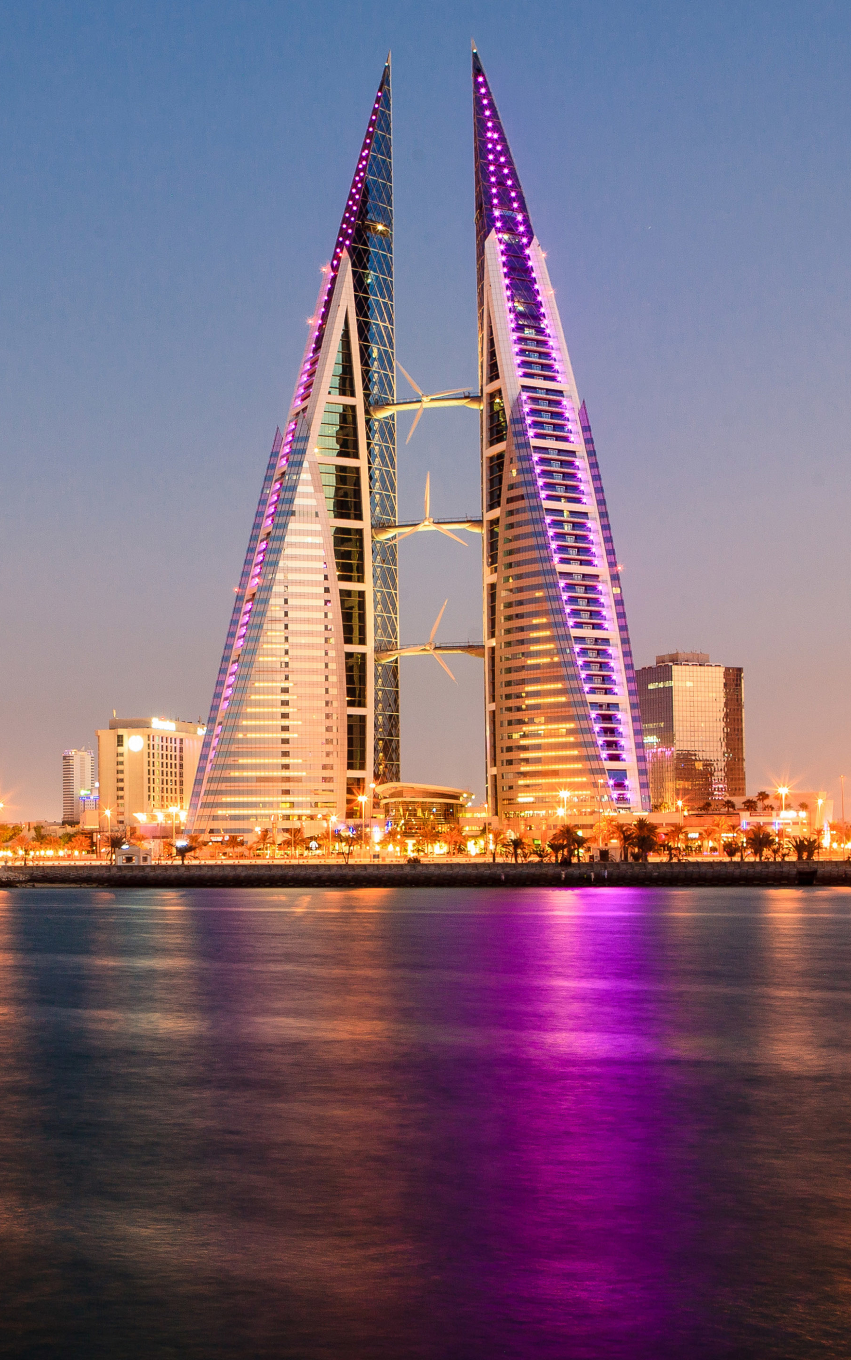 Téléchargez des papiers peints mobile Construction Humaine, Centre De Commerce Mondial De Bahreïn, Manama gratuitement.