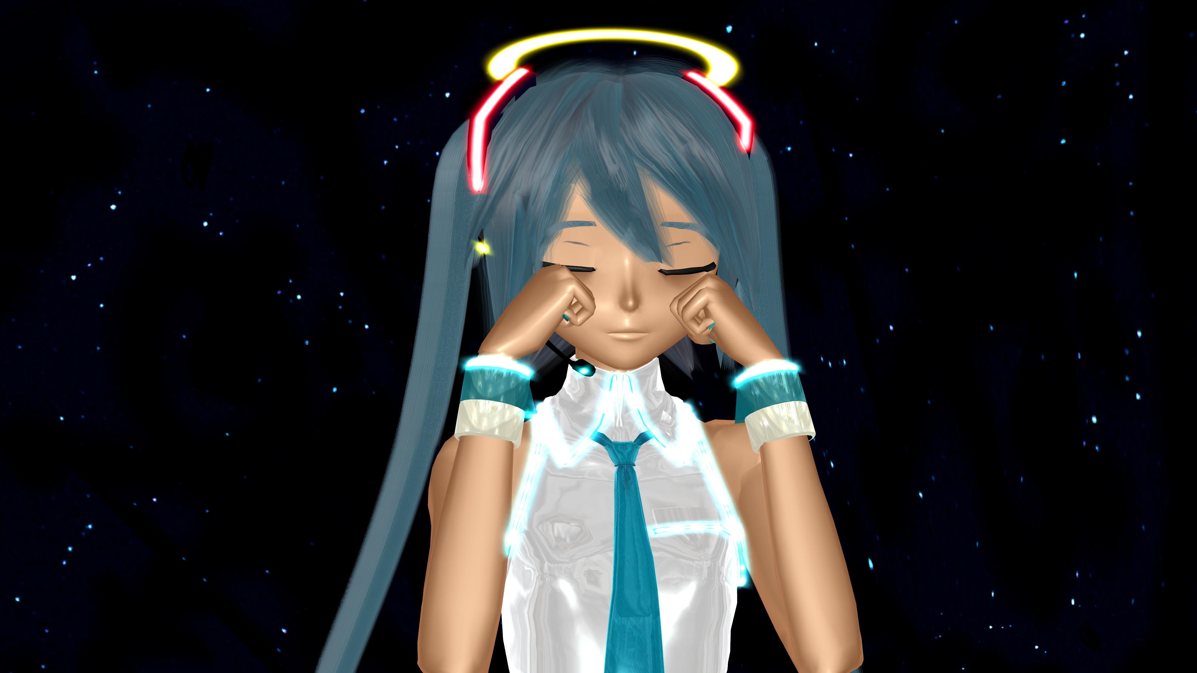 Baixe gratuitamente a imagem Anime, Anjo, Vocaloid, Cabelo Azul, Hatsune Miku na área de trabalho do seu PC