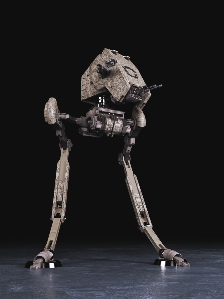 Download mobile wallpaper Star Wars, 3D, Machine, Robot, Sci Fi, Cgi, At St for free.