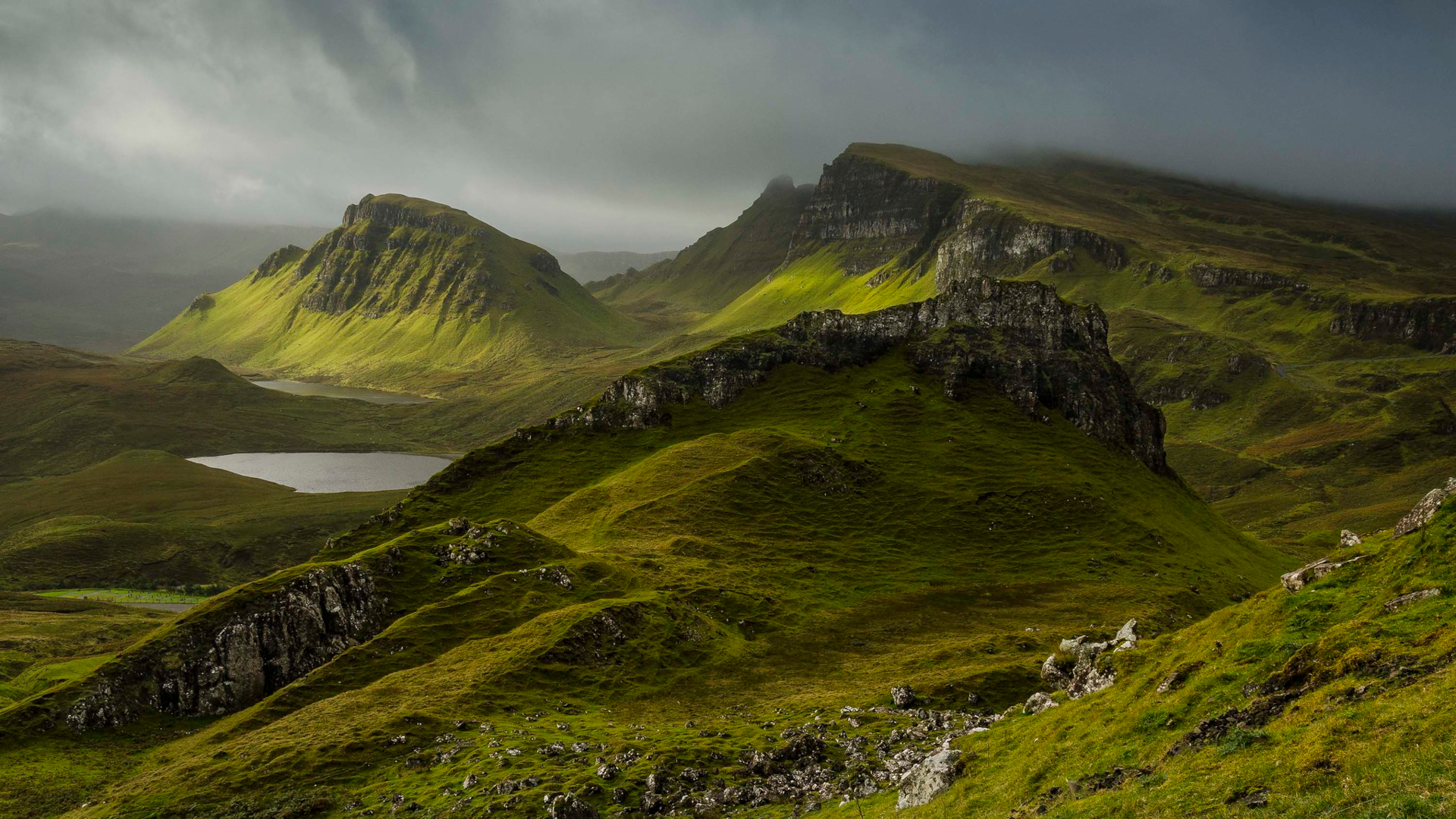 Скачати мобільні шпалери Земля, Шотландія, Долина безкоштовно.