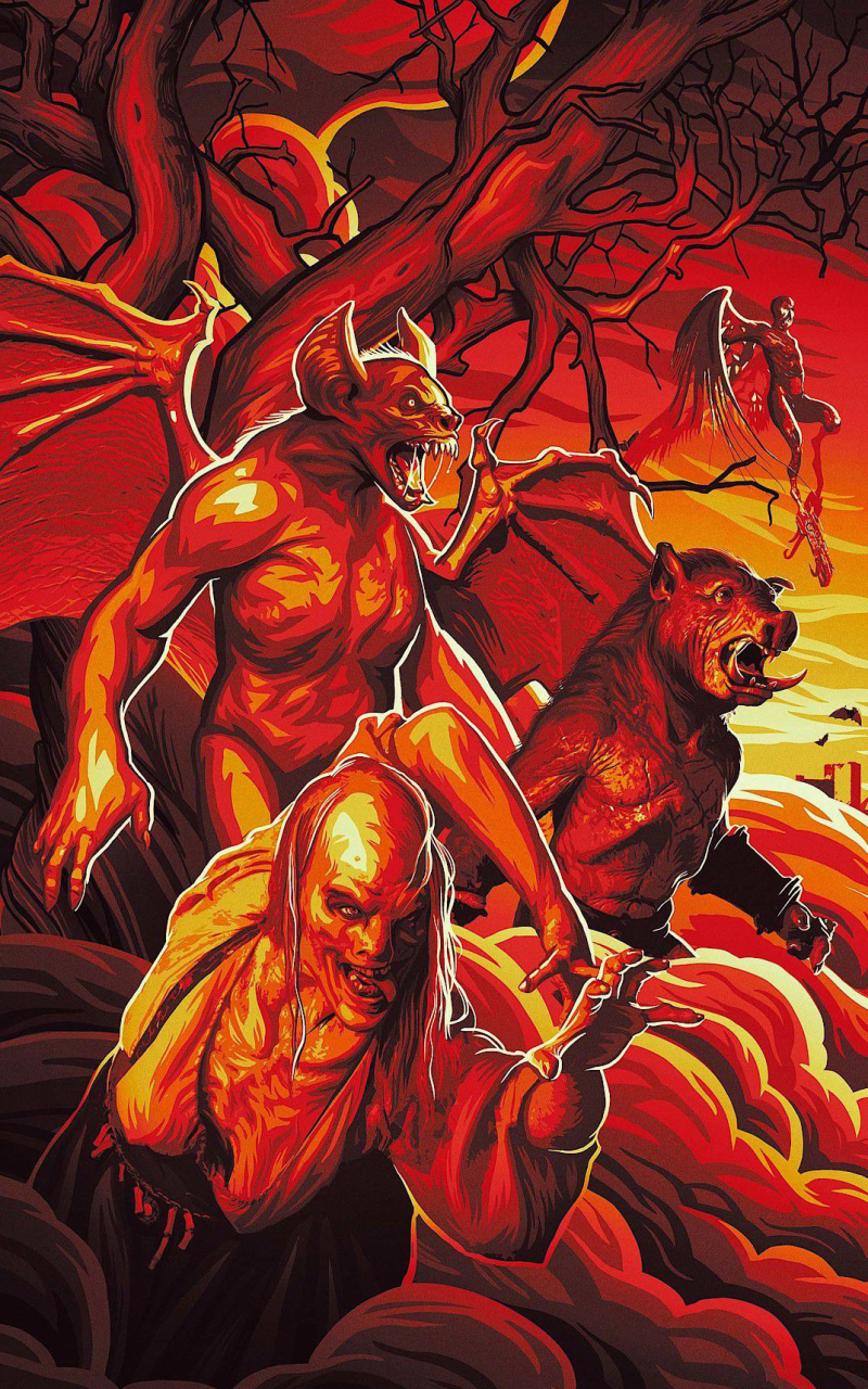 Download mobile wallpaper Movie, Superhero, Hellboy (2019) for free.