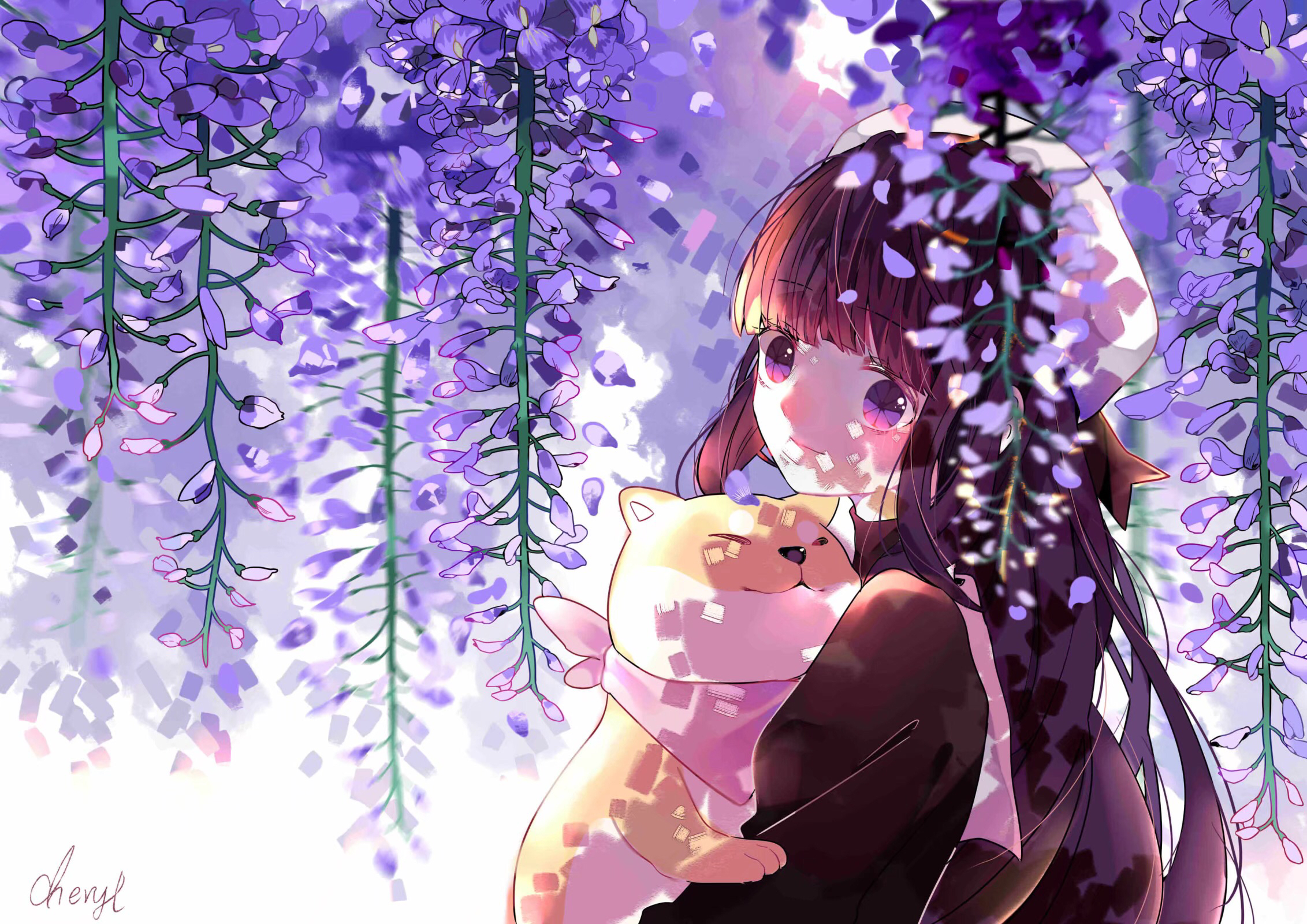 Laden Sie das Animes, Kadokyaputa Sakura, Tomoyo Daidouji-Bild kostenlos auf Ihren PC-Desktop herunter