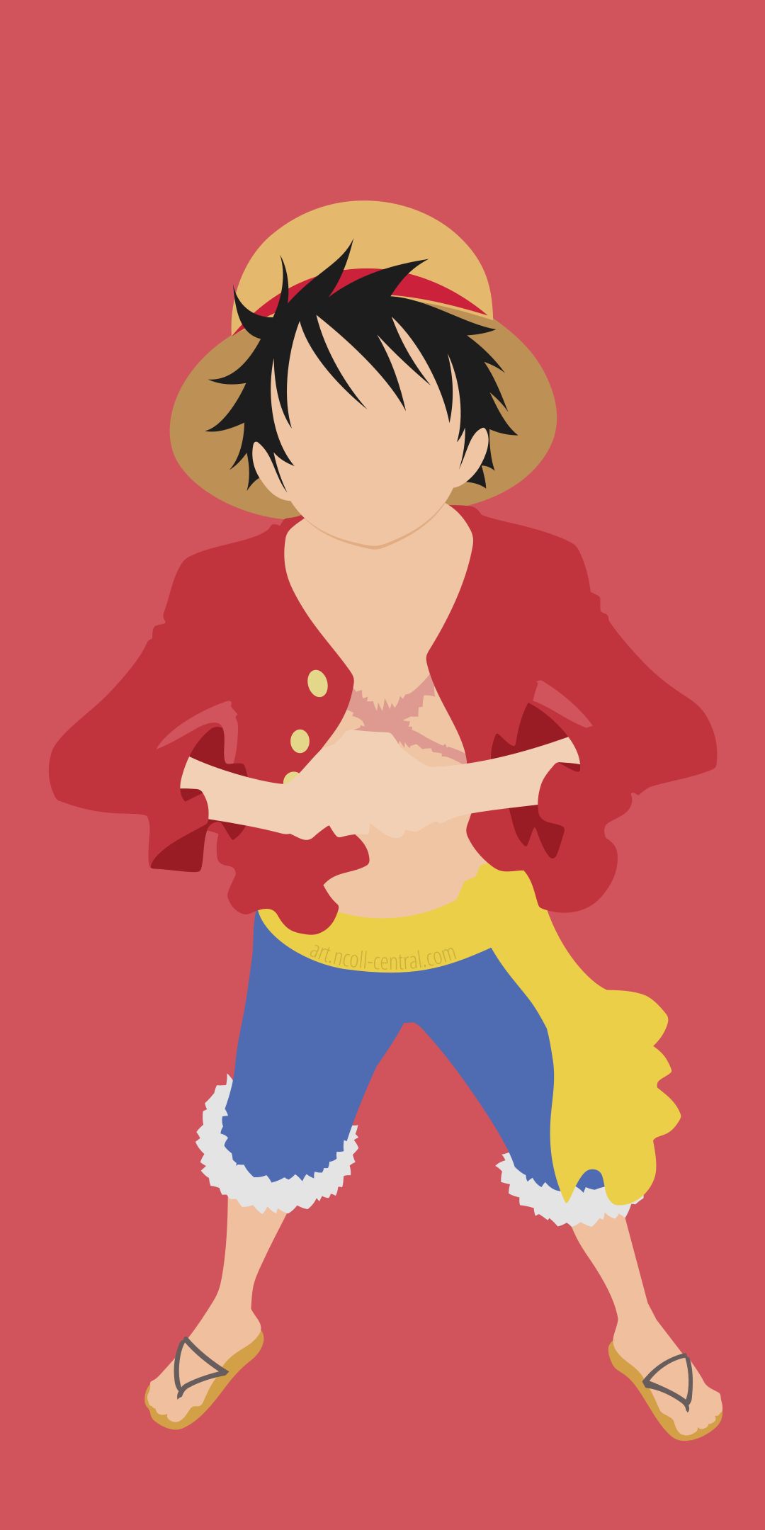 Handy-Wallpaper Animes, One Piece, Affe D Luffy kostenlos herunterladen.