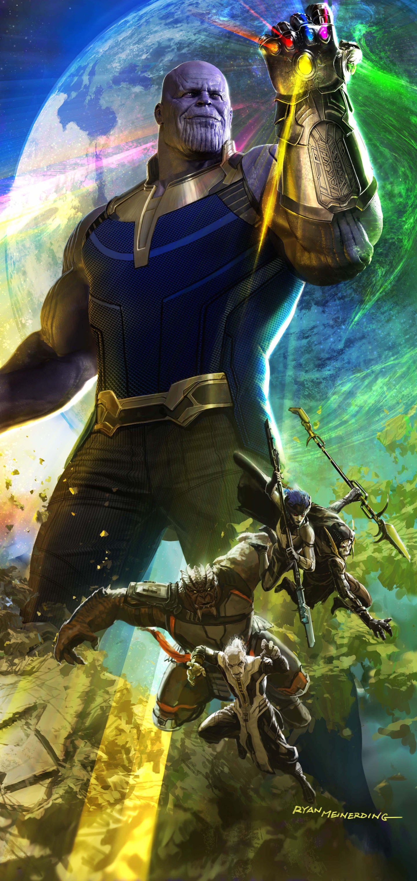 Download mobile wallpaper Avengers, Movie, The Avengers, Josh Brolin, Thanos, Infinity Gauntlet, Avengers: Infinity War for free.
