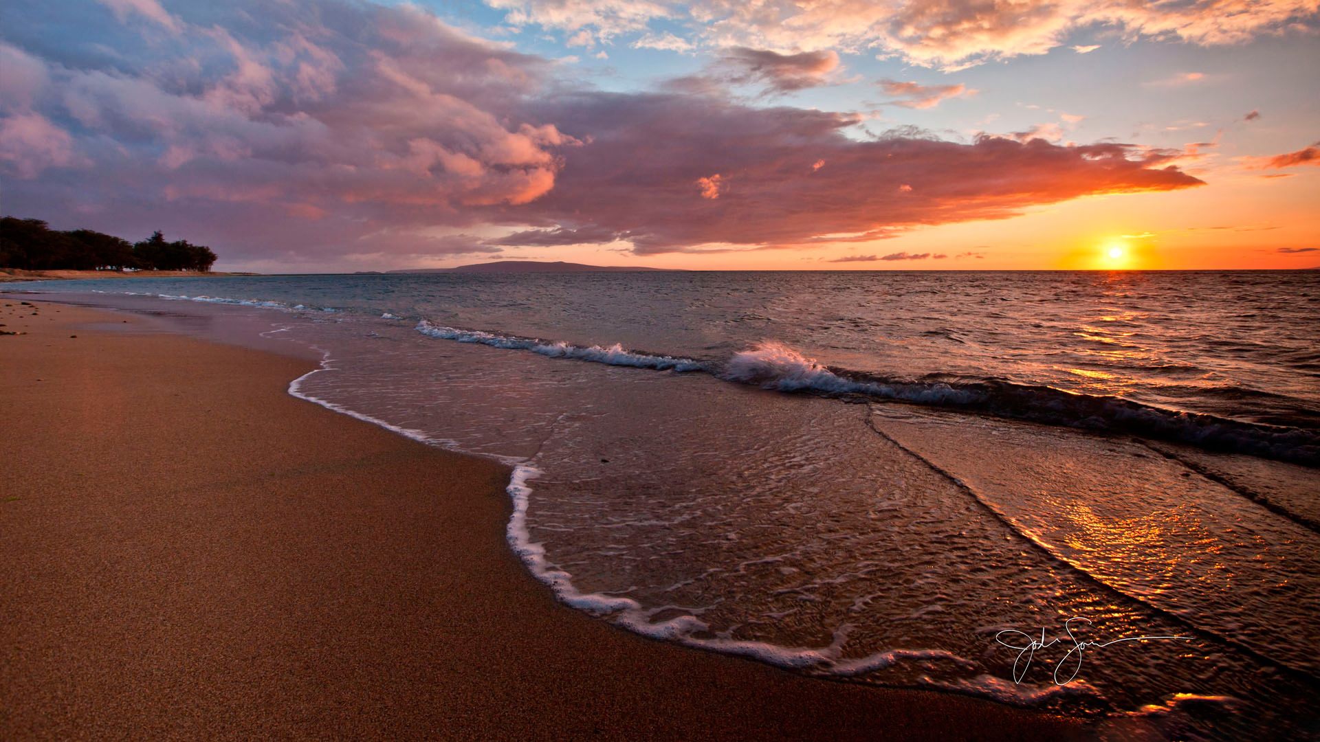 Baixe gratuitamente a imagem Pôr Do Sol, Mar, Praia, Horizonte, Oceano, Terra/natureza na área de trabalho do seu PC