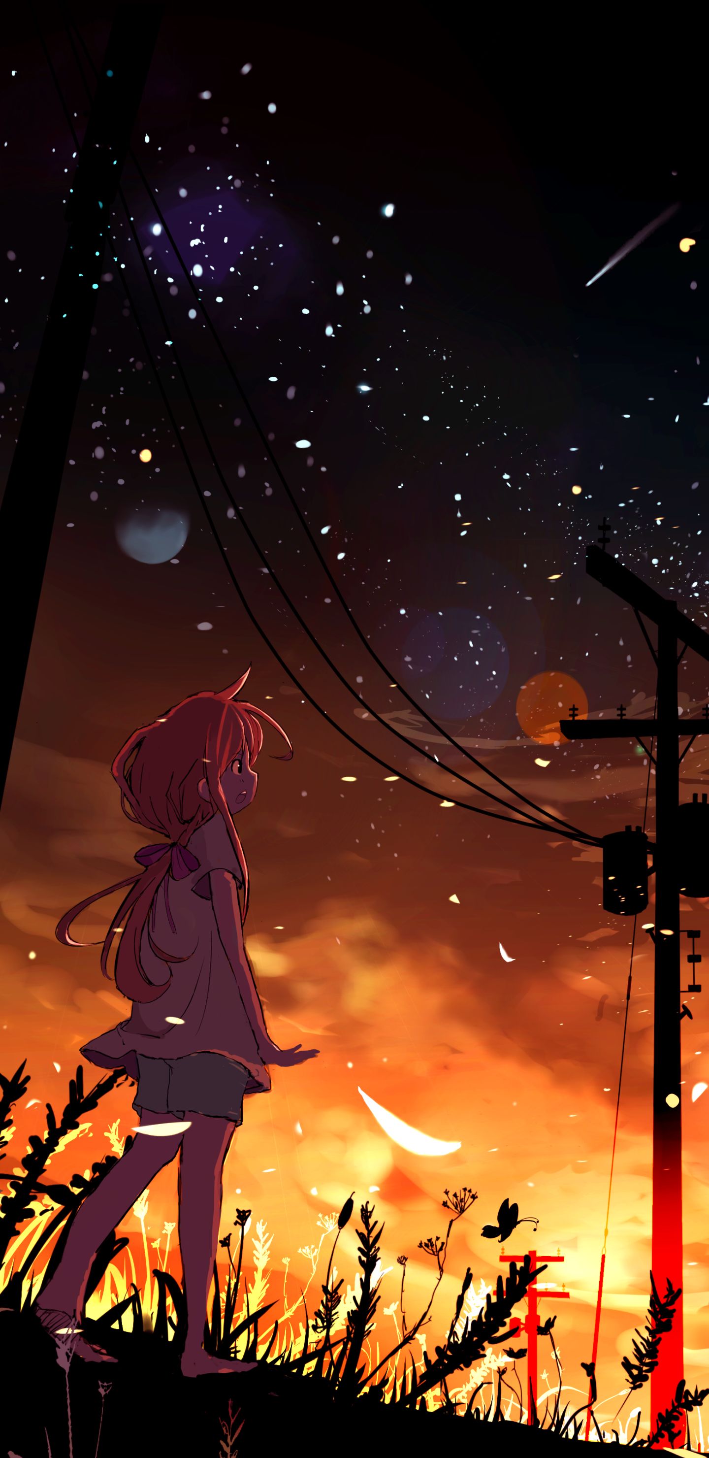 Download mobile wallpaper Anime, Stars, Original for free.