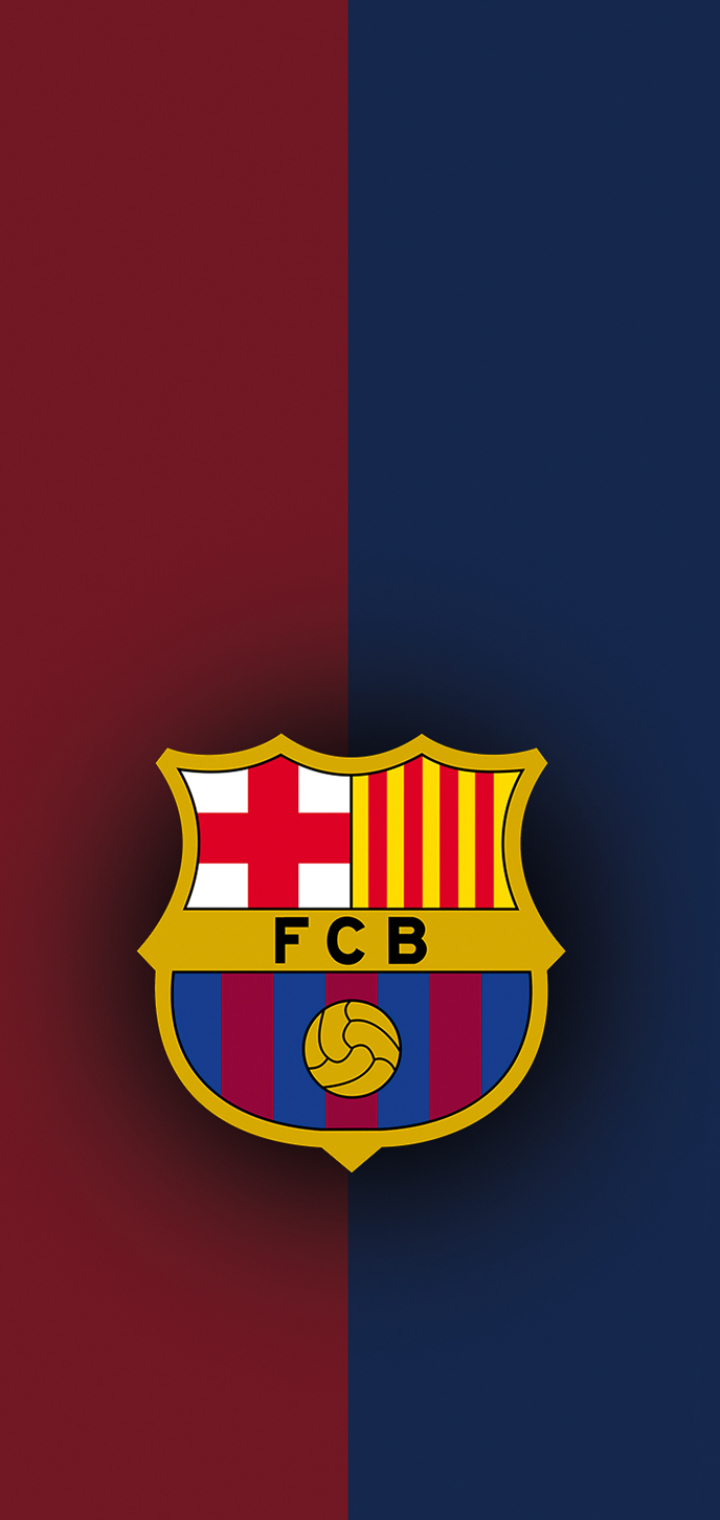 Download mobile wallpaper Sports, Logo, Emblem, Soccer, Fc Barcelona for free.