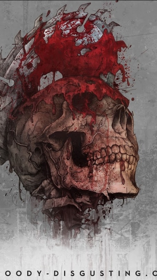 Download mobile wallpaper Dark, Skull for free.