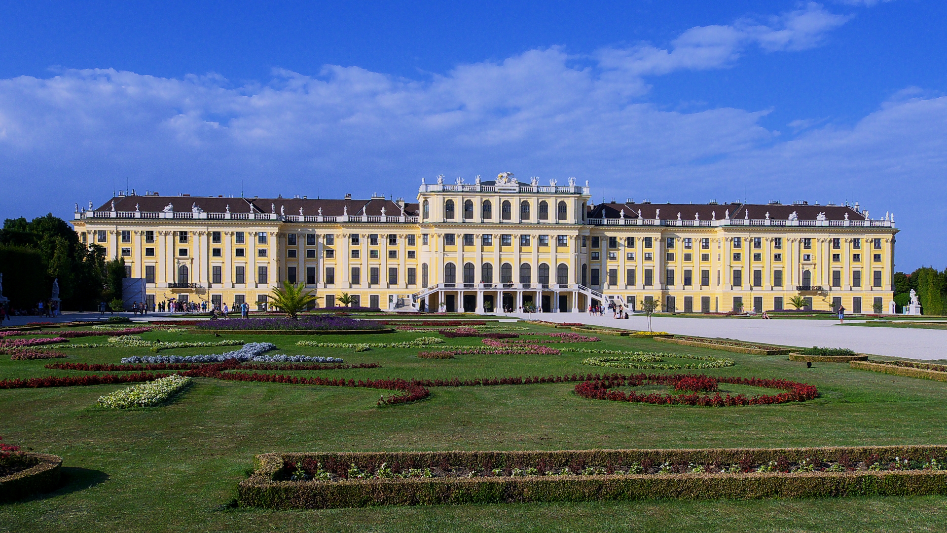 347370 baixar papel de parede feito pelo homem, palácio de schönbrunn - protetores de tela e imagens gratuitamente