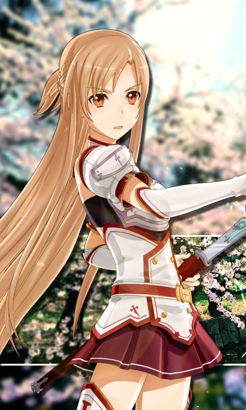 Download mobile wallpaper Anime, Sword Art Online, Sword, Asuna Yuuki, Aincrad (Sword Art Online) for free.