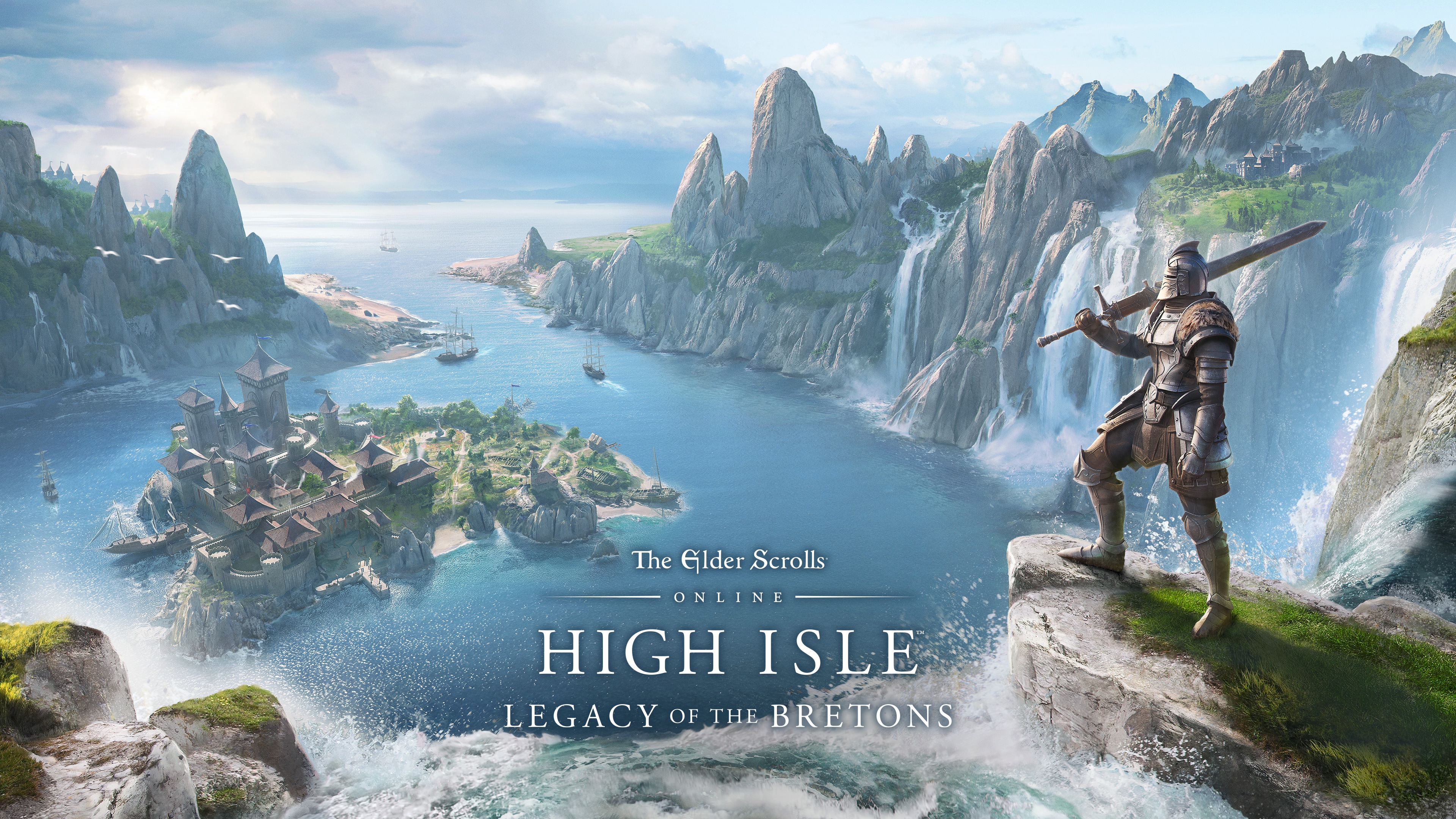 Скачать обои The Elder Scrolls Online: Высокий Остров на телефон бесплатно