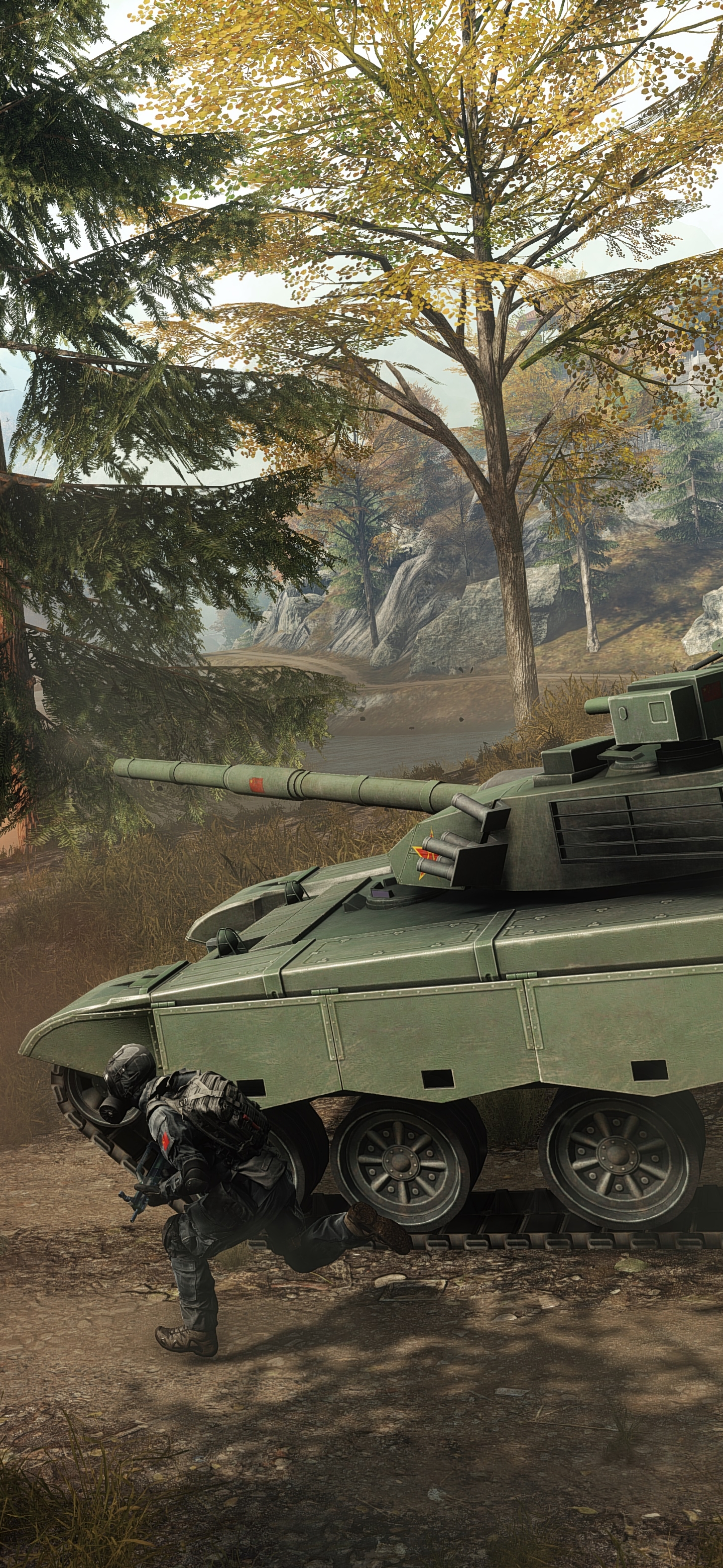 Download mobile wallpaper Battlefield, Tank, Video Game, Battlefield 4 for free.