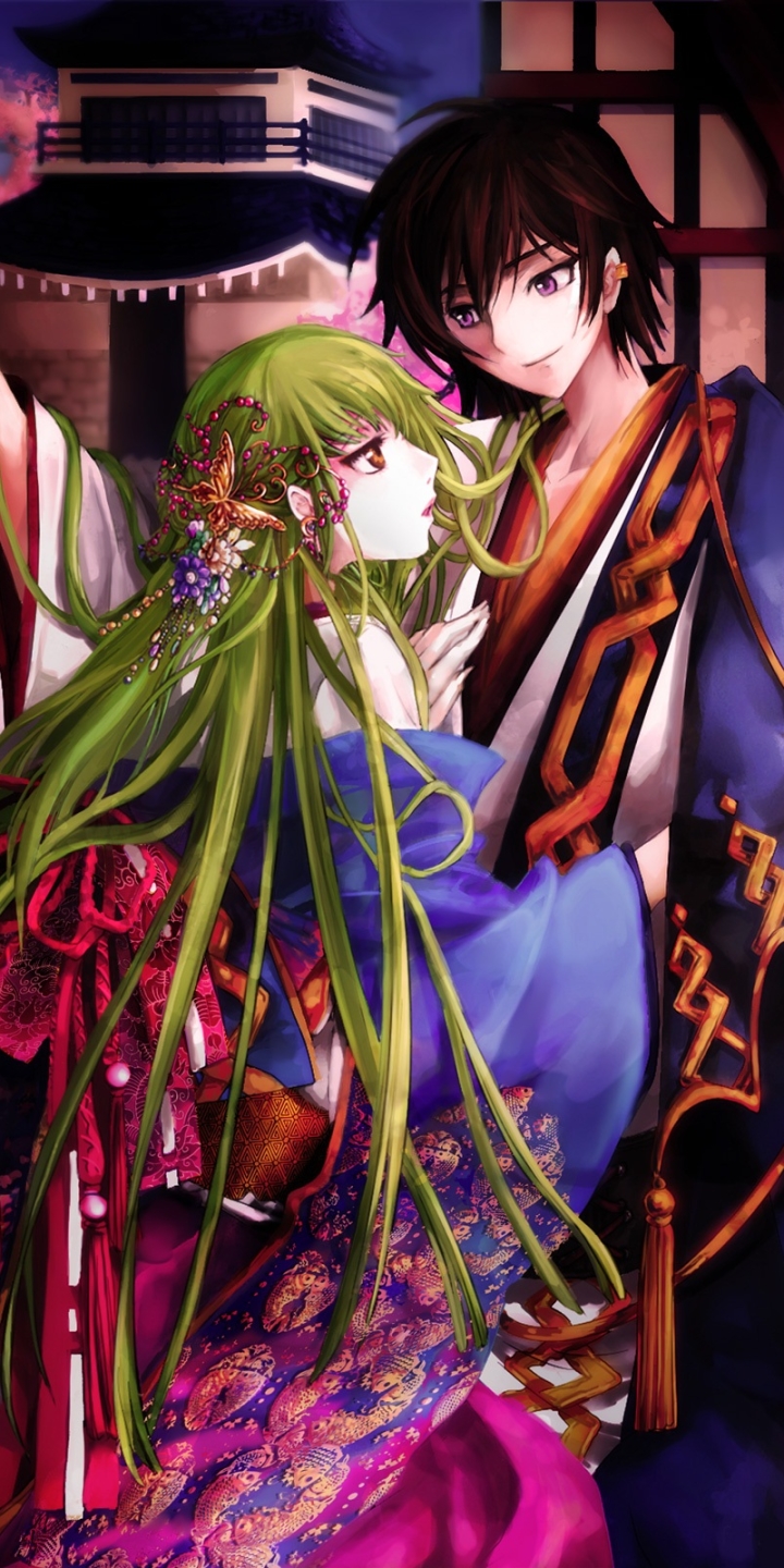 Download mobile wallpaper Anime, Lelouch Lamperouge, Code Geass, C C (Code Geass) for free.