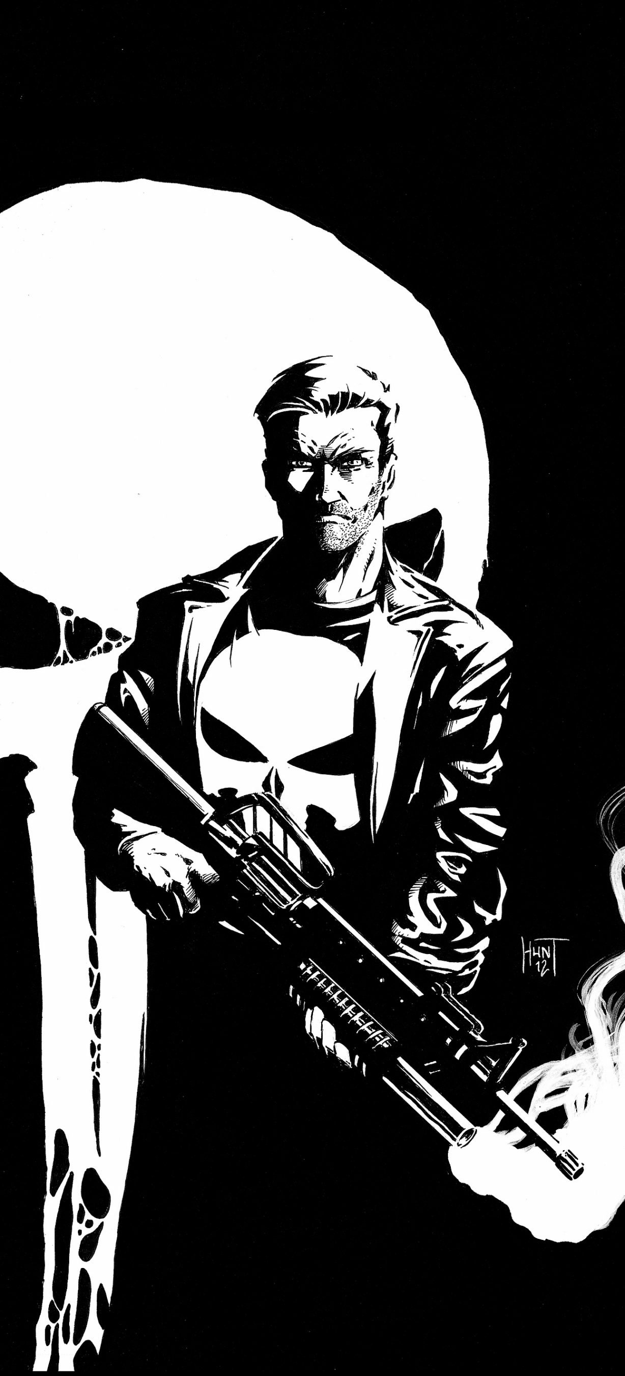 Handy-Wallpaper Comics, Marvel's The Punisher kostenlos herunterladen.