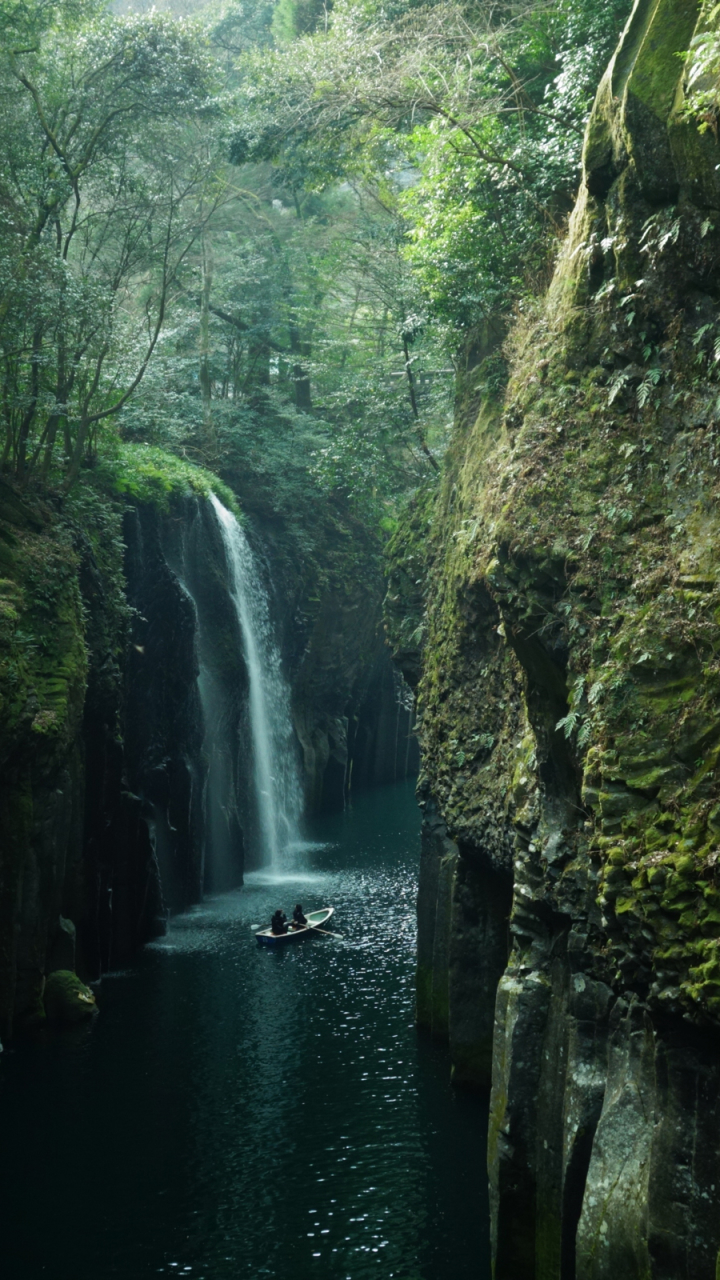 Baixar papel de parede para celular de Cachoeiras, Terra, Japão, Terra/natureza, Cachoeira gratuito.