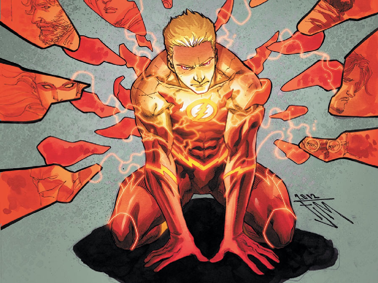 Baixar papel de parede para celular de História Em Quadrinhos, Flash, Barry Allen gratuito.