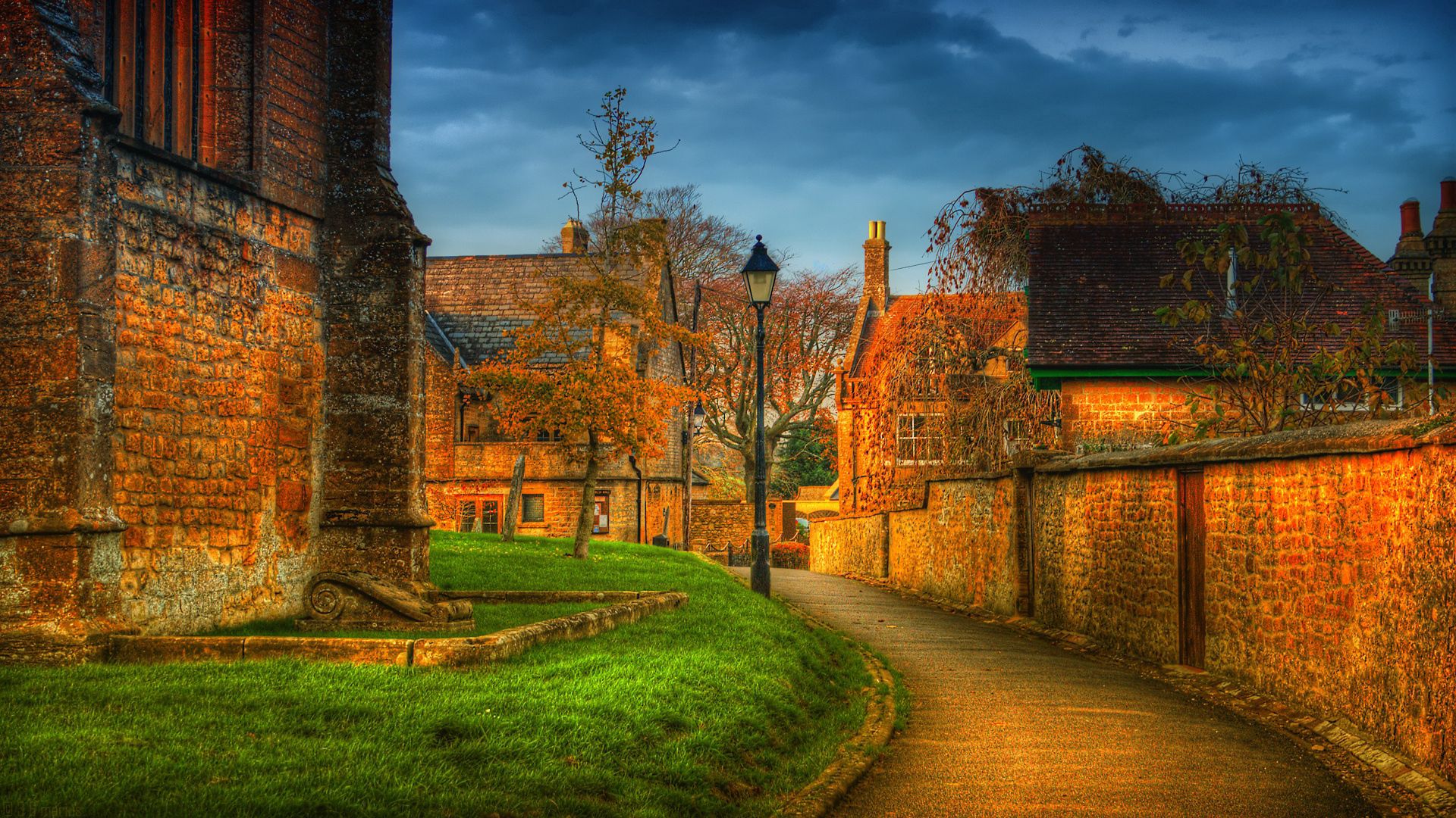 europe, park, hdr, cities, walls