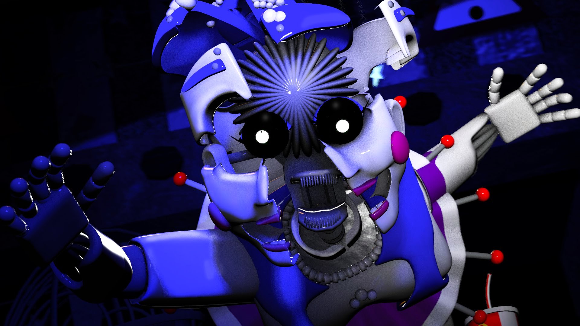 Panoramic Wallpapers Five Nights At Freddy's: Sister Location 