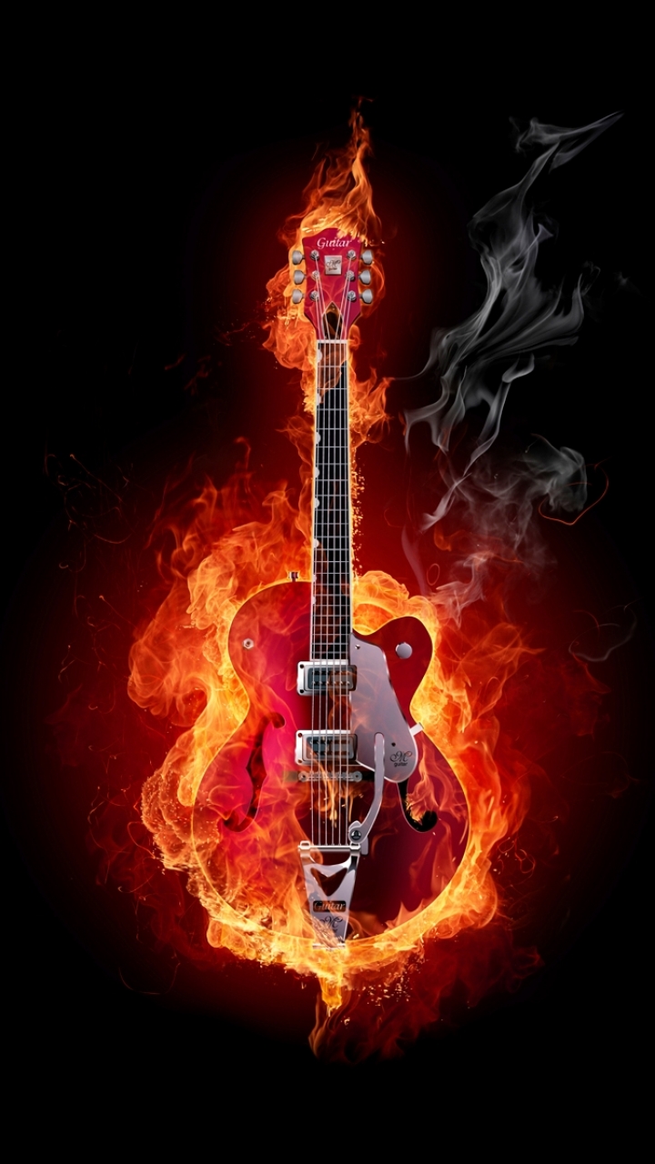 Download mobile wallpaper Music, Guitar for free.