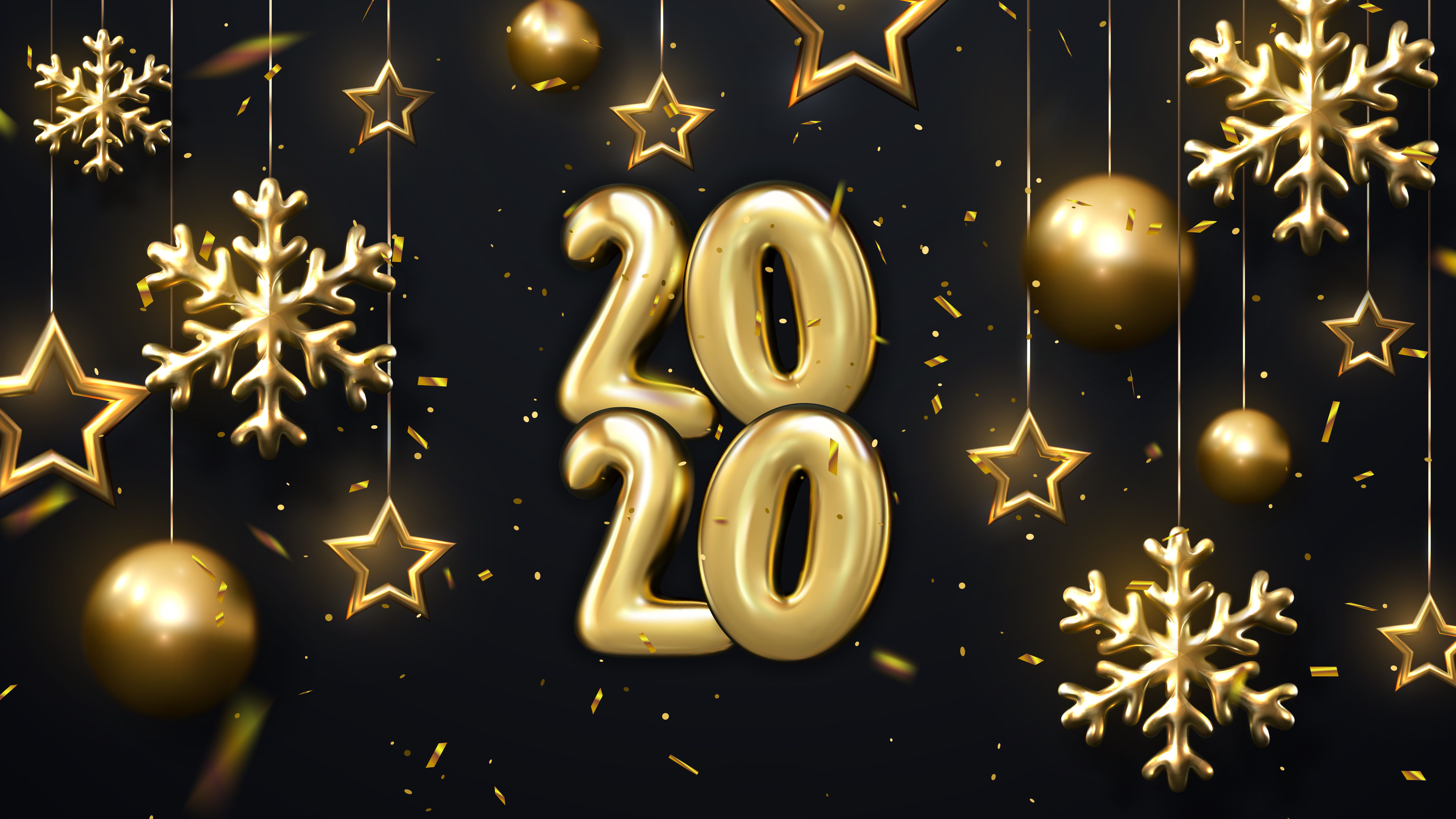 Baixar papel de parede para celular de Ano Novo, Feriados, Ano Novo 2020 gratuito.
