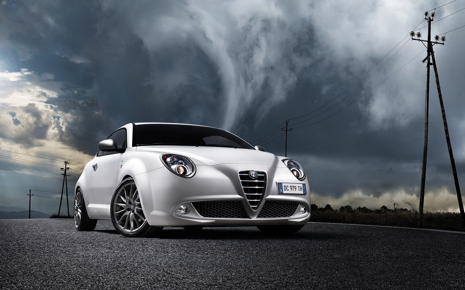 Завантажити шпалери Alfa Romeo Mito Quadrifoglio на телефон безкоштовно