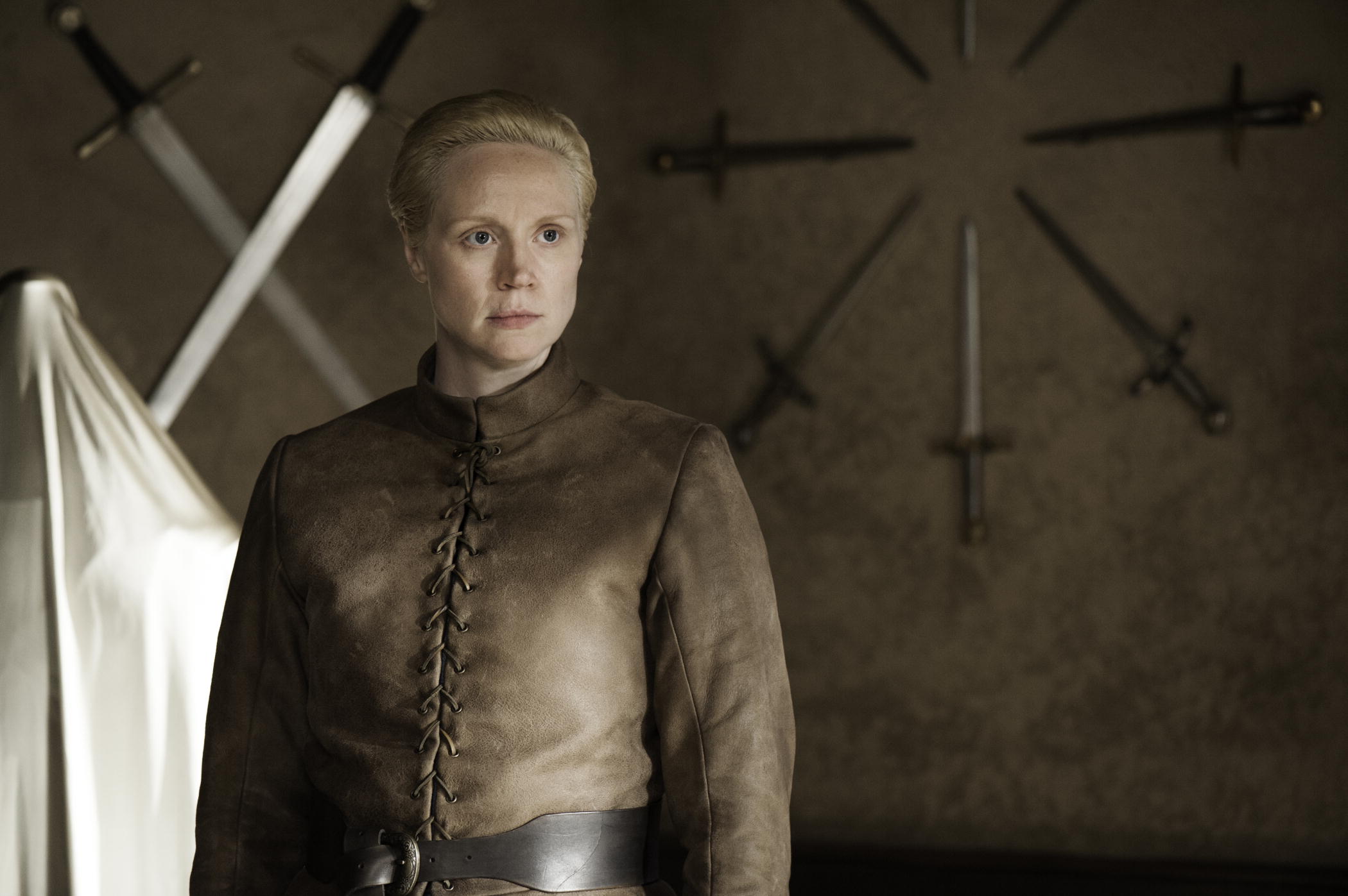 Laden Sie das Fernsehserien, Game Of Thrones: Das Lied Von Eis Und Feuer, Brienne Von Tarth, Gwendoline Christie-Bild kostenlos auf Ihren PC-Desktop herunter