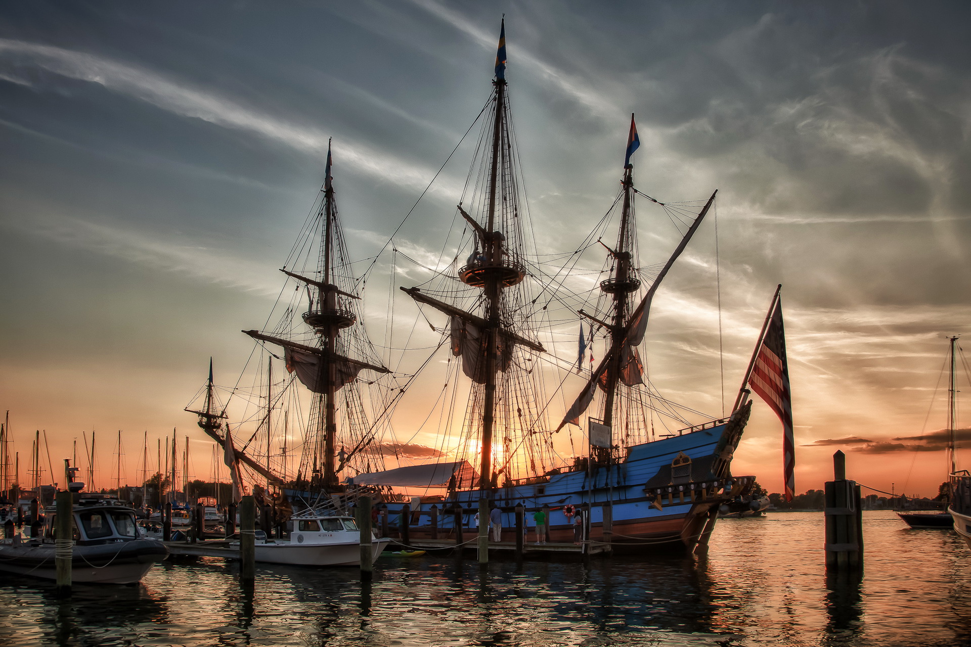 Free download wallpaper Hdr, Ship, Vehicles on your PC desktop