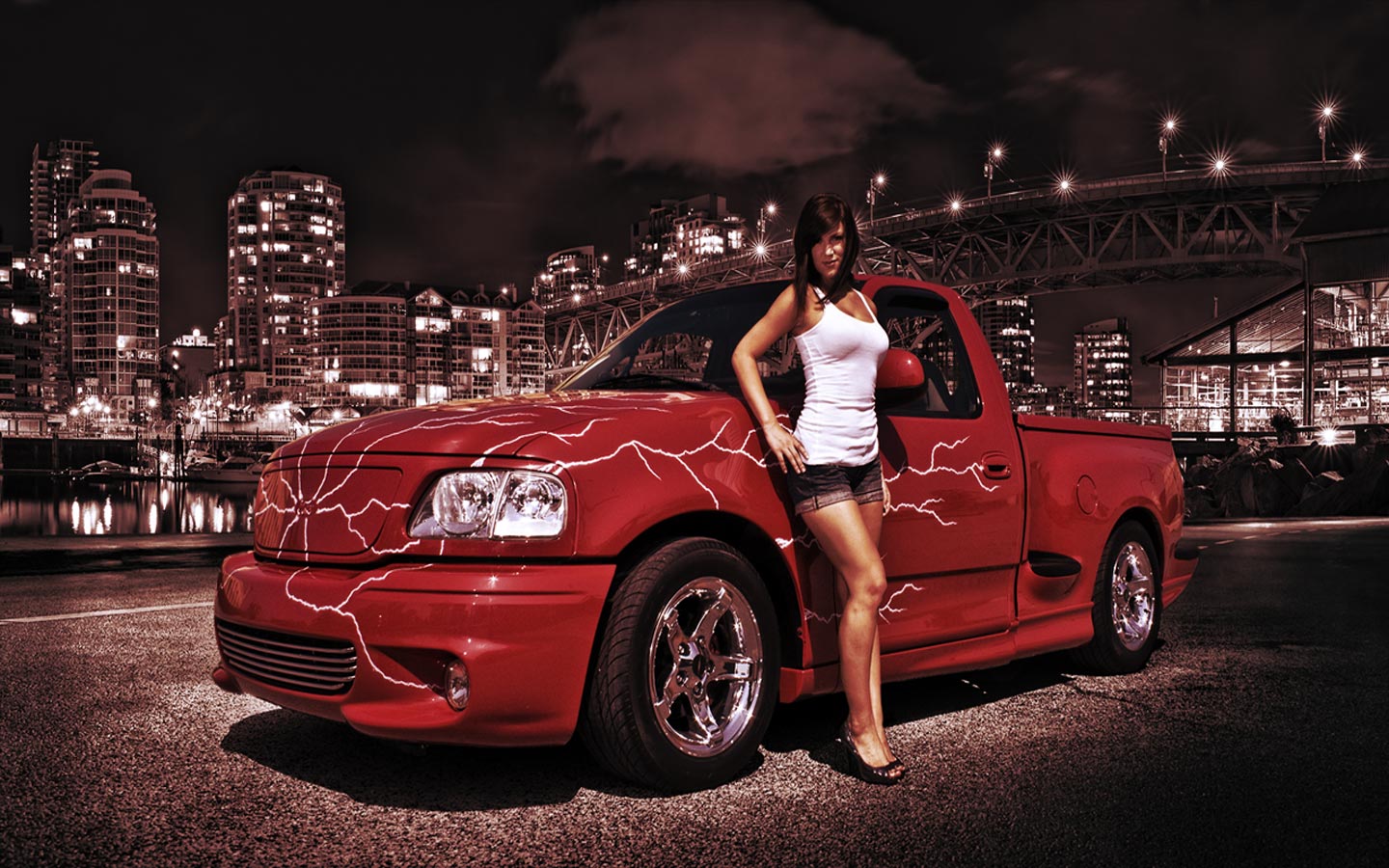 Free download wallpaper Car, Women, Girls & Cars on your PC desktop