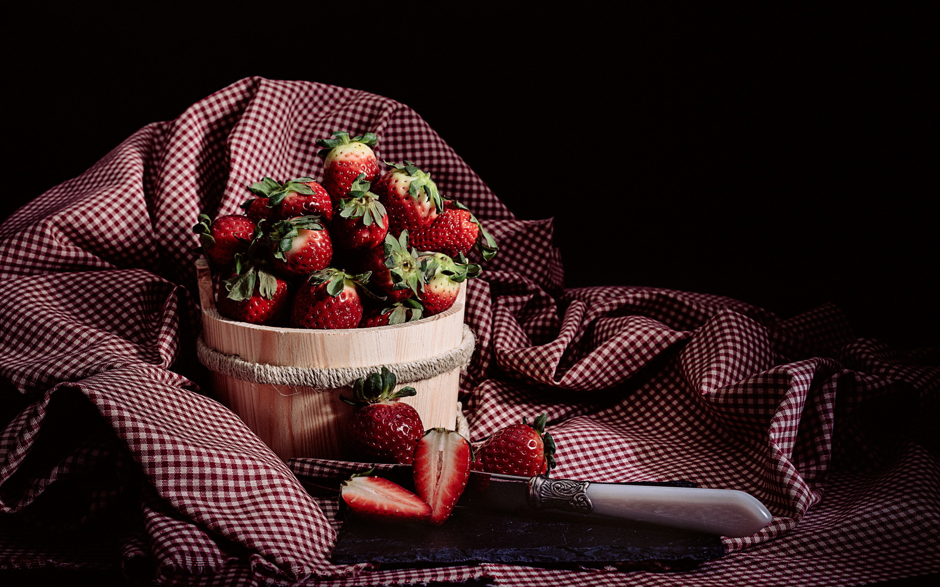 Download mobile wallpaper Fruits, Food, Strawberry, Still Life, Berry, Fruit for free.