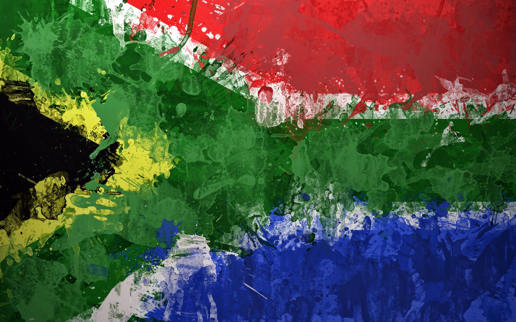 Download mobile wallpaper Republic Of South Africa, Spots, Stains, Paint, South Africa, Texture, Textures, Background for free.