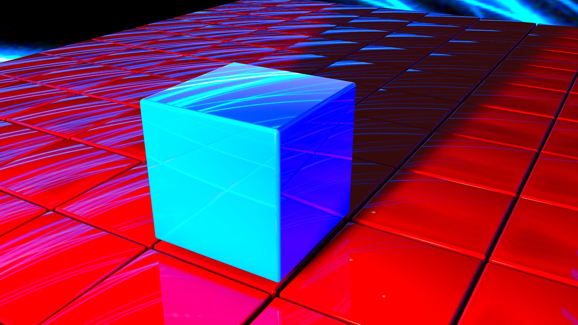 Téléchargez des papiers peints mobile 3D, Artistique, Cube, Image De Synthèse gratuitement.