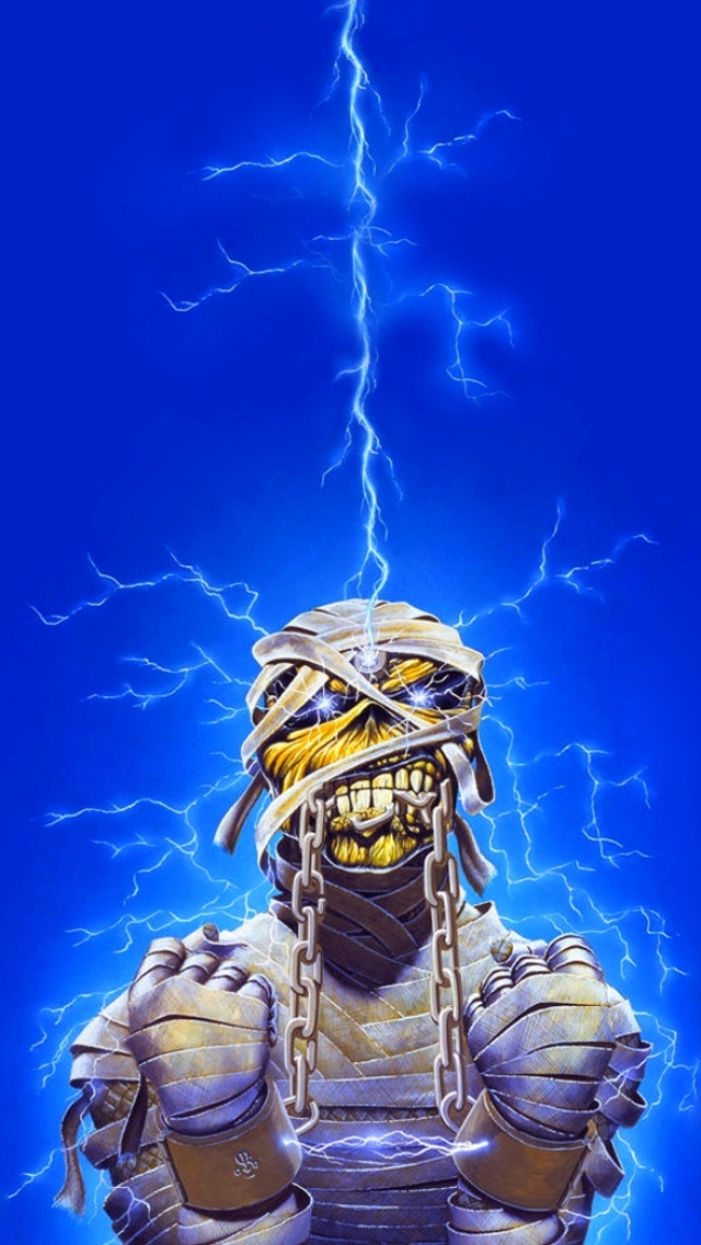 Download mobile wallpaper Music, Iron Maiden for free.