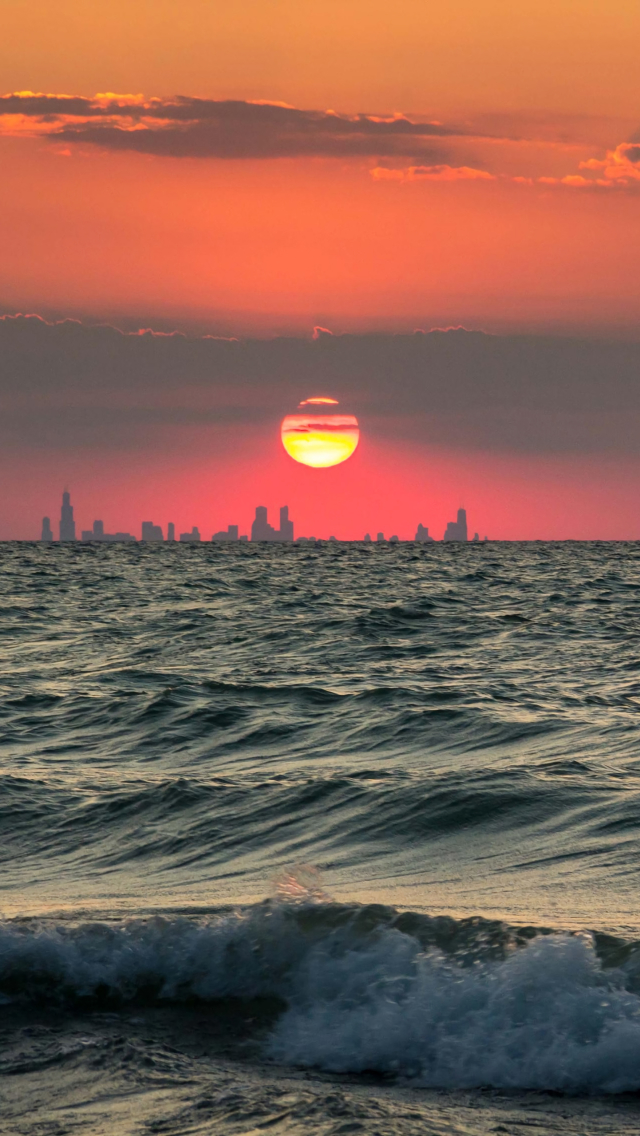 Descarga gratuita de fondo de pantalla para móvil de Horizonte, Atardecer, Tierra/naturaleza.