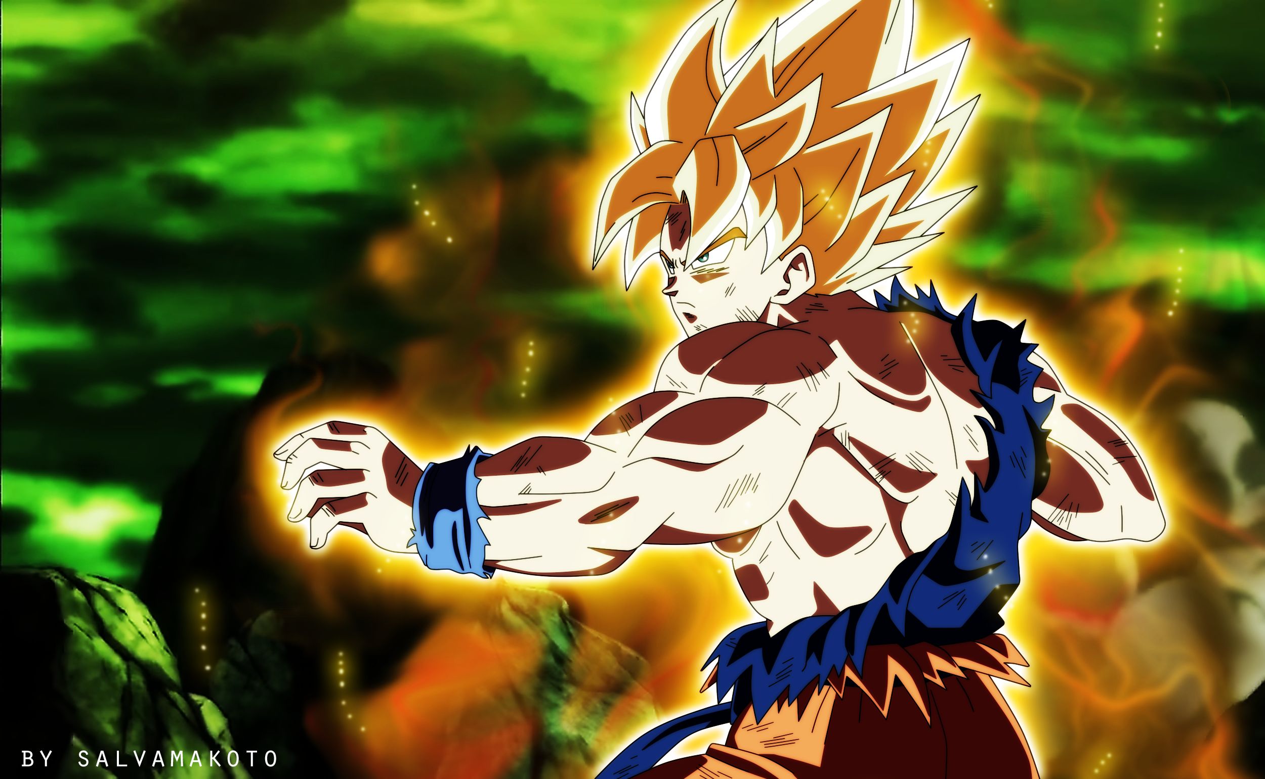 Handy-Wallpaper Animes, Son Goku, Dragon Ball: Doragon Bôru, Dragonball Super kostenlos herunterladen.