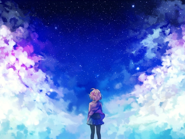 Download mobile wallpaper Anime, Mirai Kuriyama, Beyond The Boundary for free.