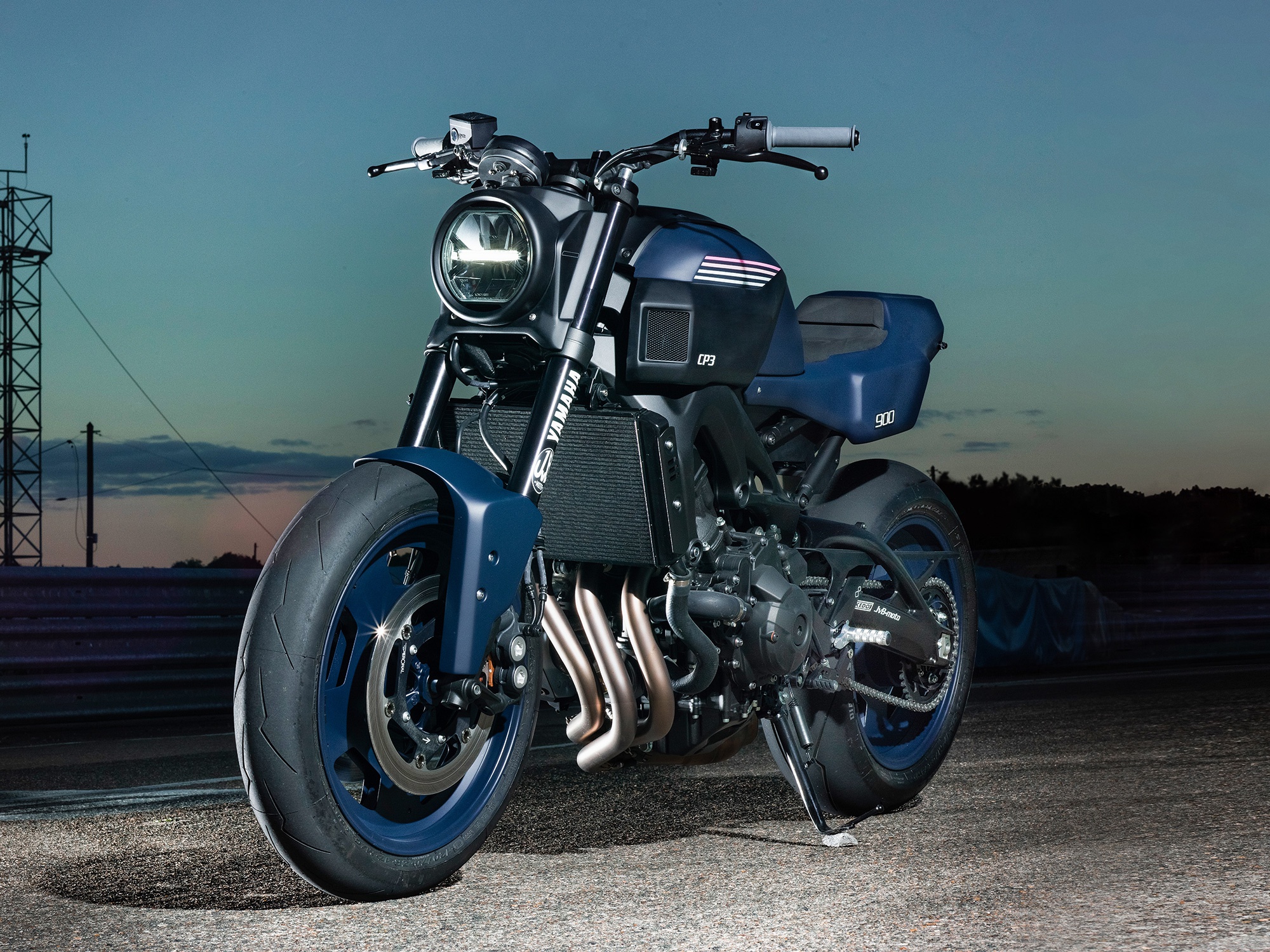 Handy-Wallpaper Motorrad, Jamaika, Fahrzeuge, Yamaha Xsr900 kostenlos herunterladen.