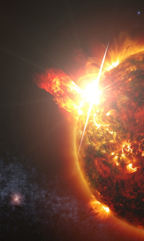 Download mobile wallpaper Sun, Sci Fi for free.