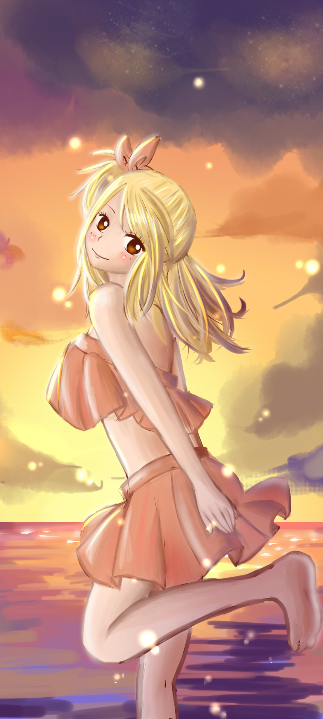 Handy-Wallpaper Animes, Fairy Tail, Lucy Heartfilia kostenlos herunterladen.